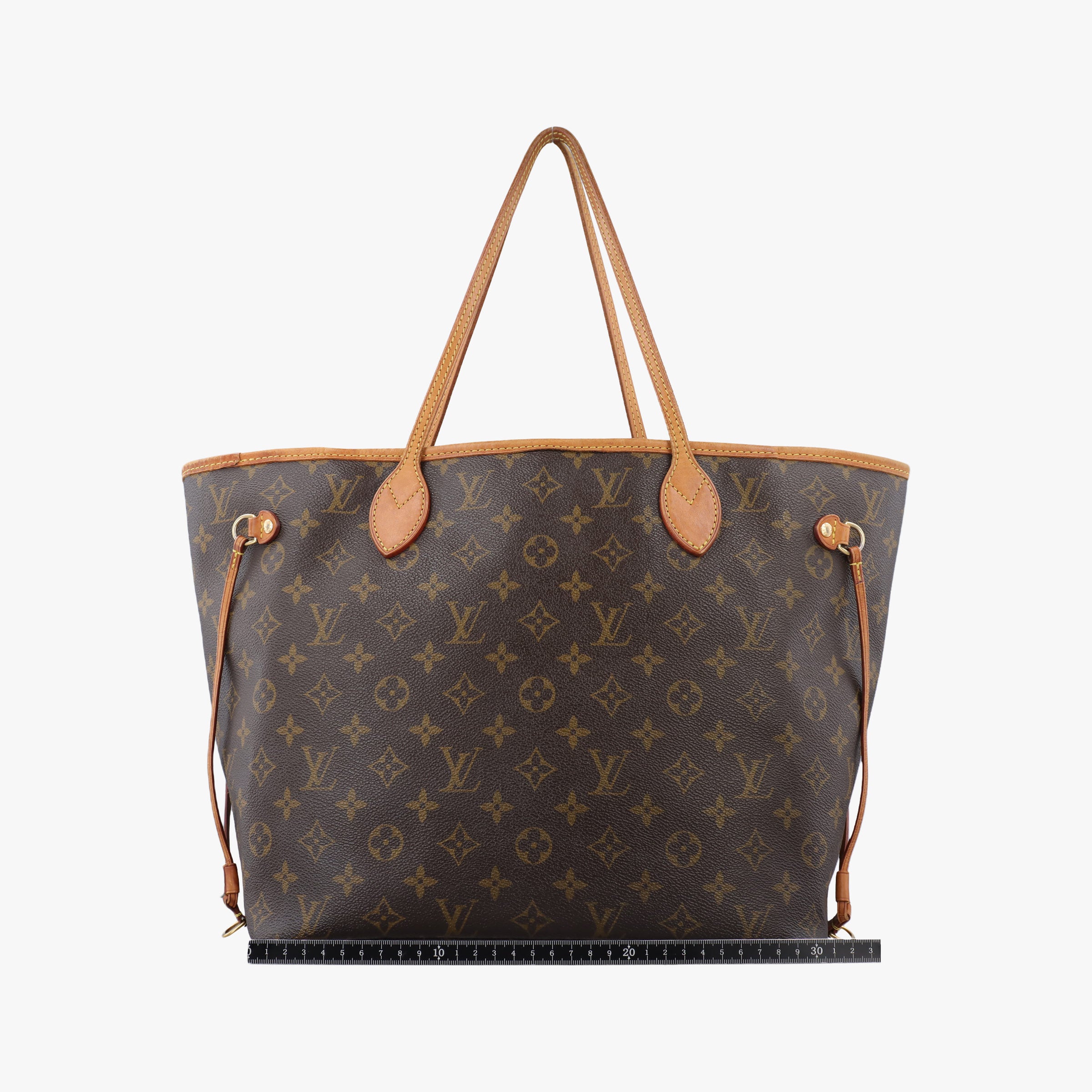 Pre-owned Louis Vuitton NEVERFULLMM Brown Monogram Canvas M40156 shoulderbag | stylenewstar