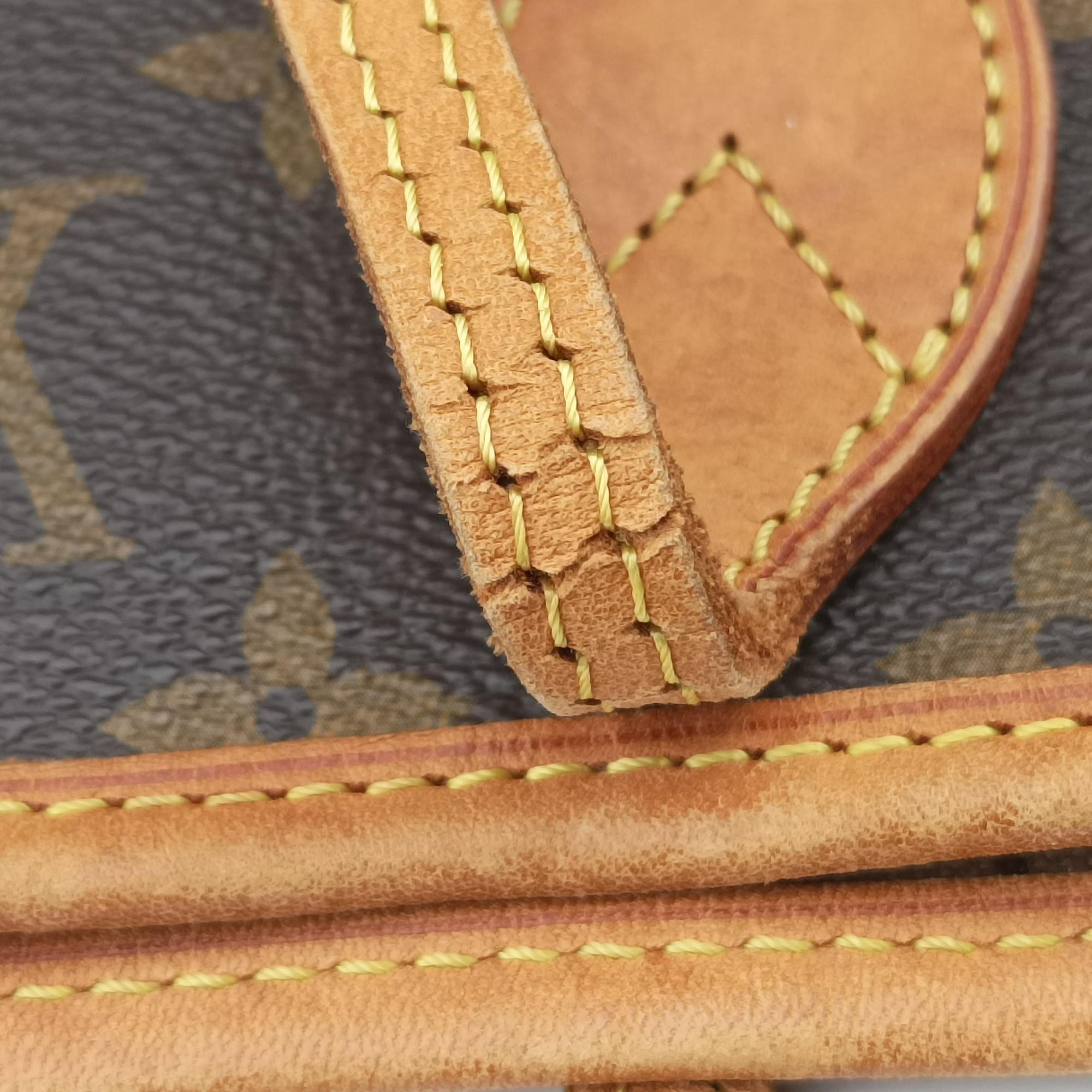 Pre-owned Louis Vuitton NEVERFULLMM Brown Monogram Canvas M40156 shoulderbag | stylenewstar