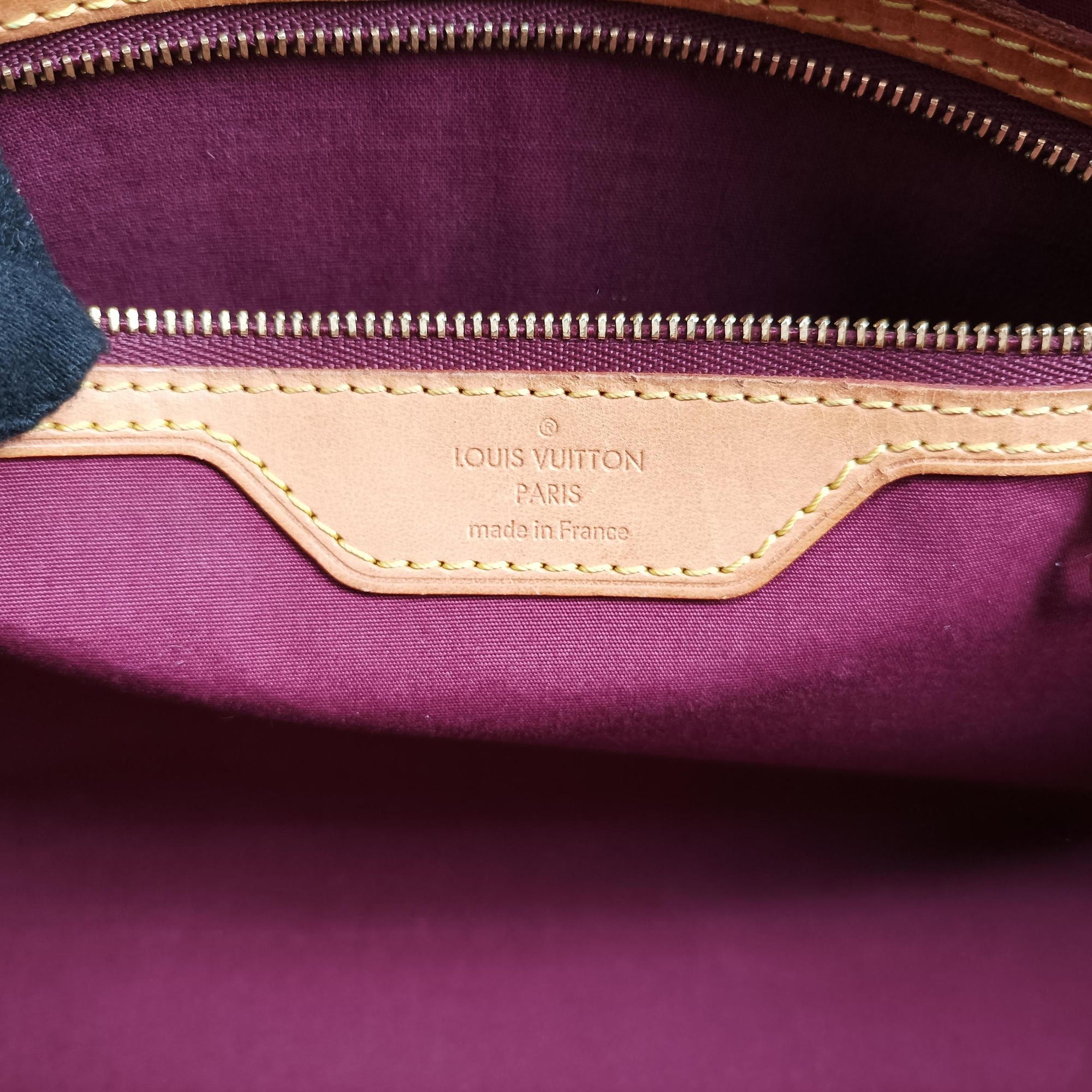Pre-owned Louis Vuitton Brea MM ROUGE FAUVISTE Vernis M91690 shoulderbag | stylenewstar