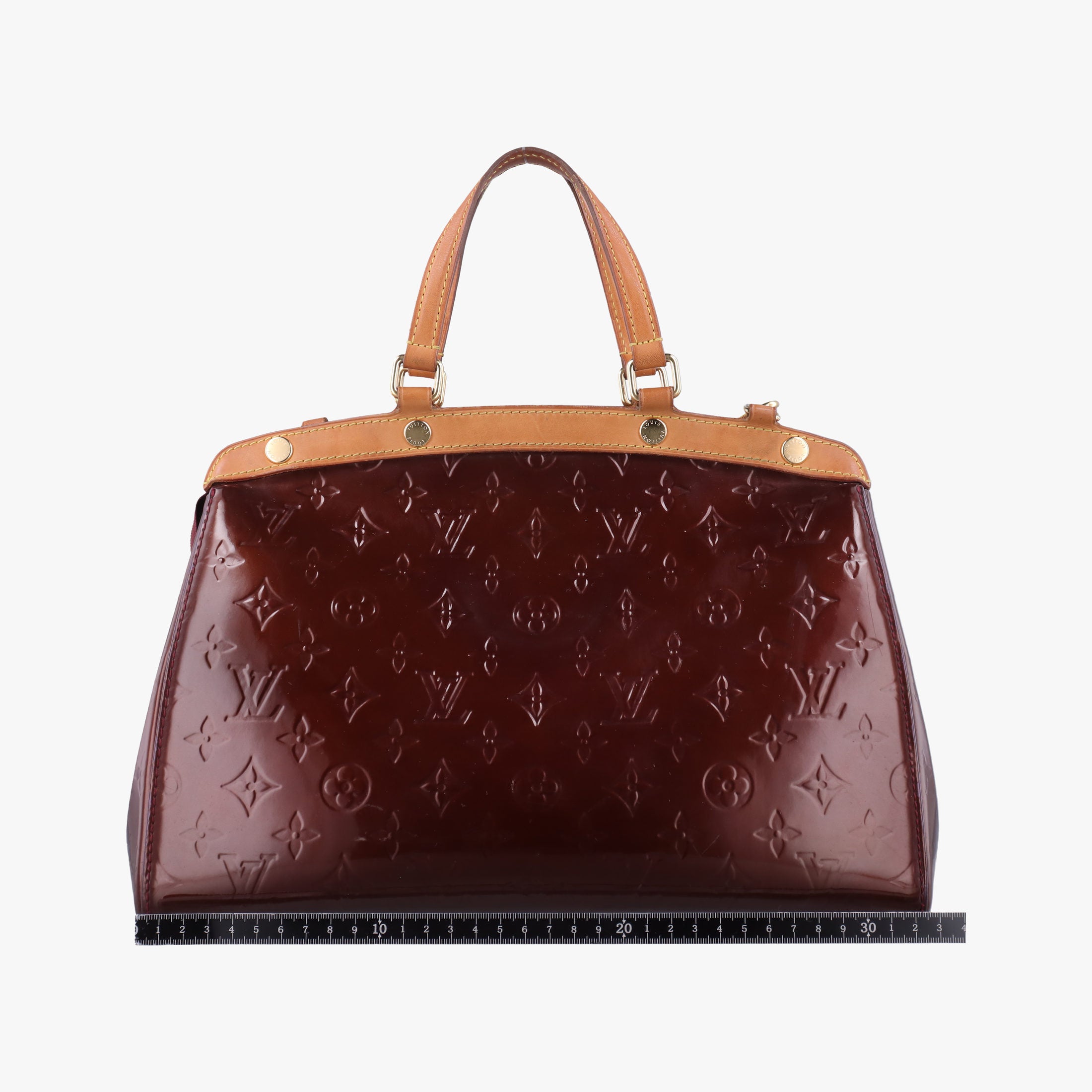 Pre-owned Louis Vuitton Brea MM ROUGE FAUVISTE Vernis M91690 shoulderbag | stylenewstar