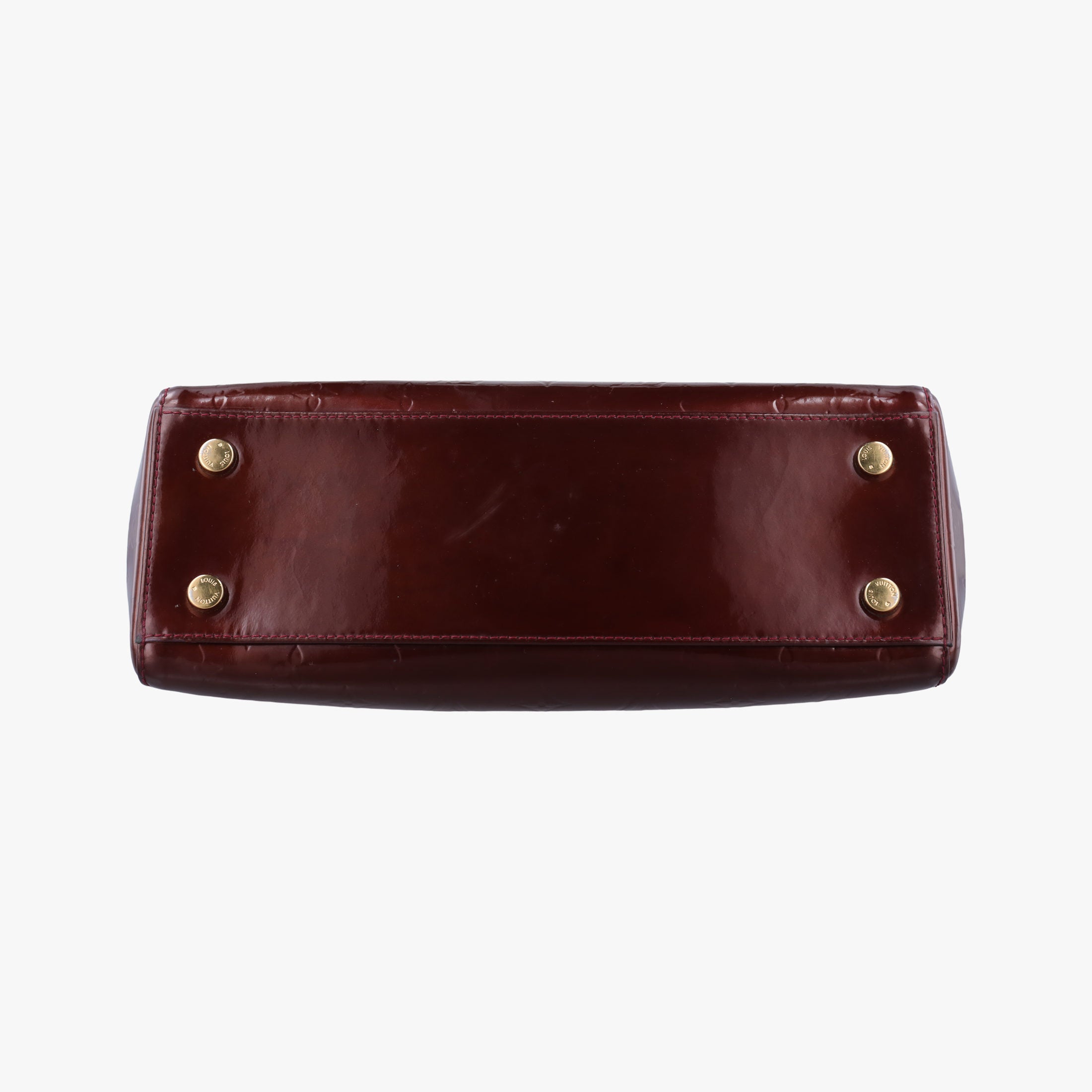Pre-owned Louis Vuitton Brea MM ROUGE FAUVISTE Vernis M91690 shoulderbag | stylenewstar