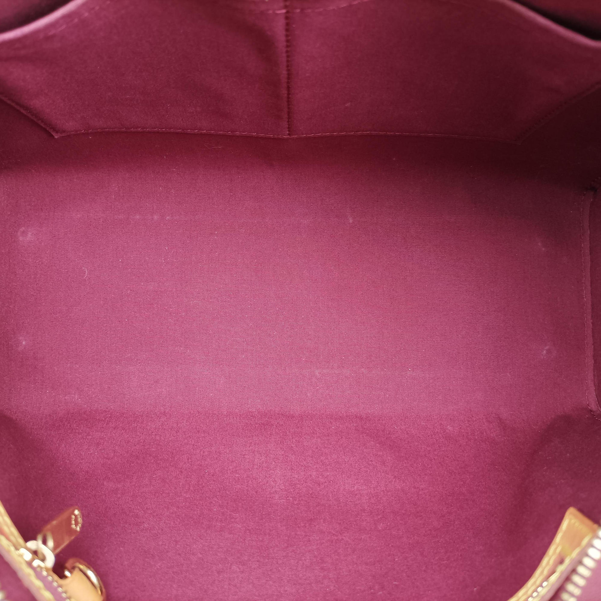 Pre-owned Louis Vuitton Brea MM ROUGE FAUVISTE Vernis M91690 shoulderbag | stylenewstar