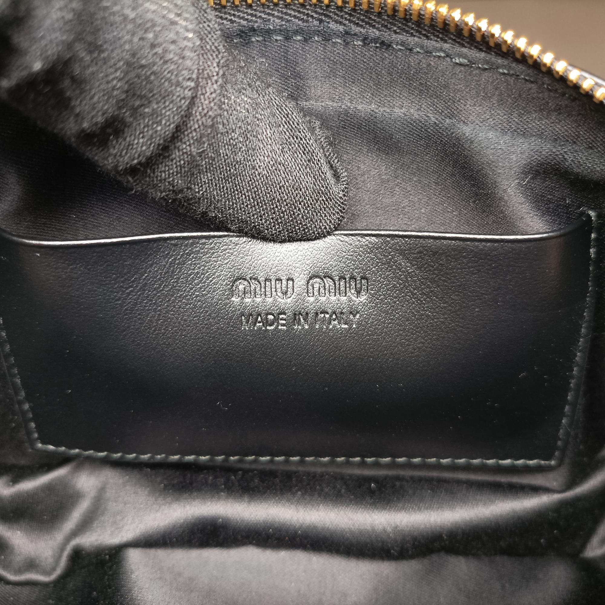 Vintage Miu Miu Logo belt Black leather  bum bag/waist bag | stylenewstar