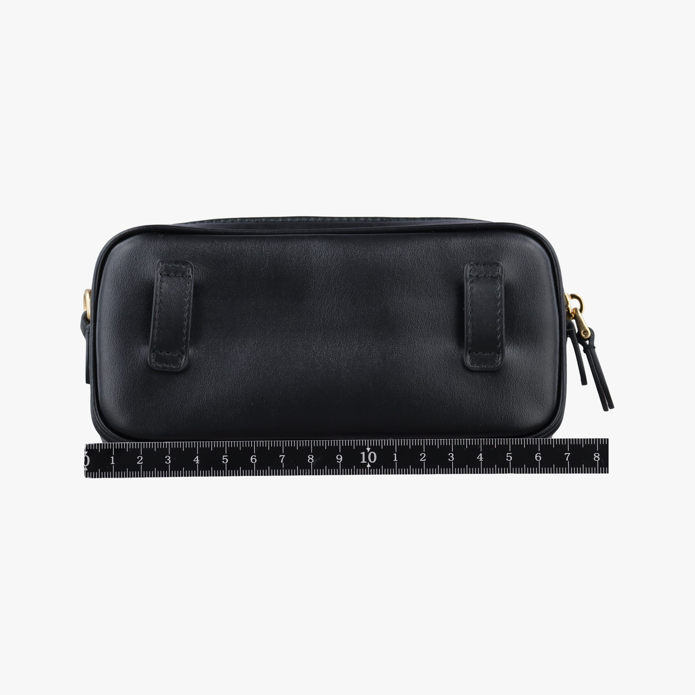 Vintage Miu Miu Logo belt Black leather  bum bag/waist bag | stylenewstar