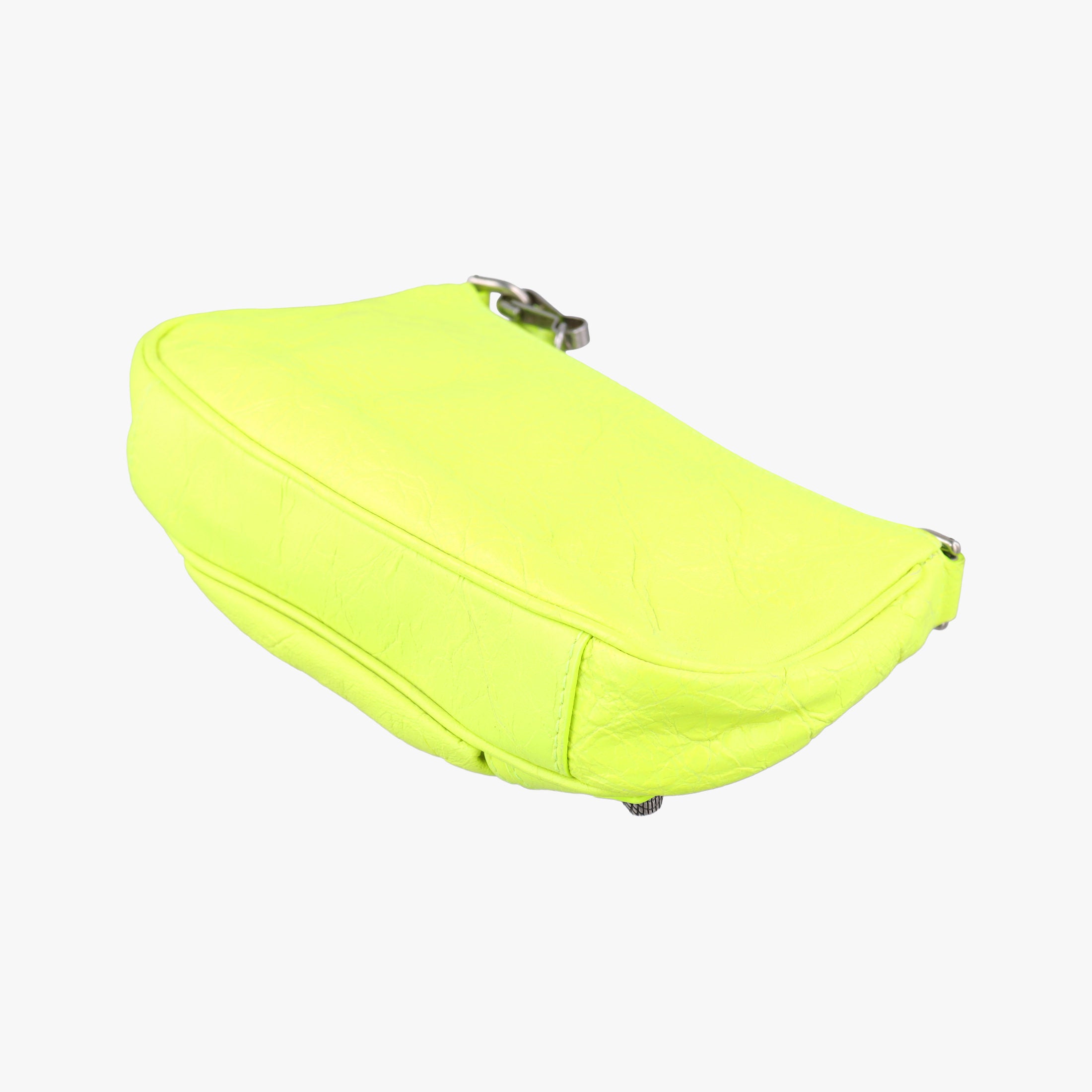 Pre-owned Balenciaga Le Cagole Green lambskin  shoulderbag | stylenewstar