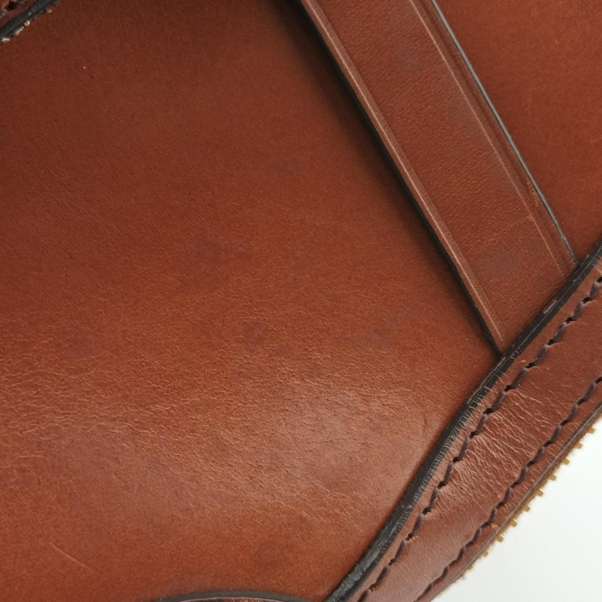 Pre-owned Burberry Orchard Brown Leather  shoulderbag | stylenewstar