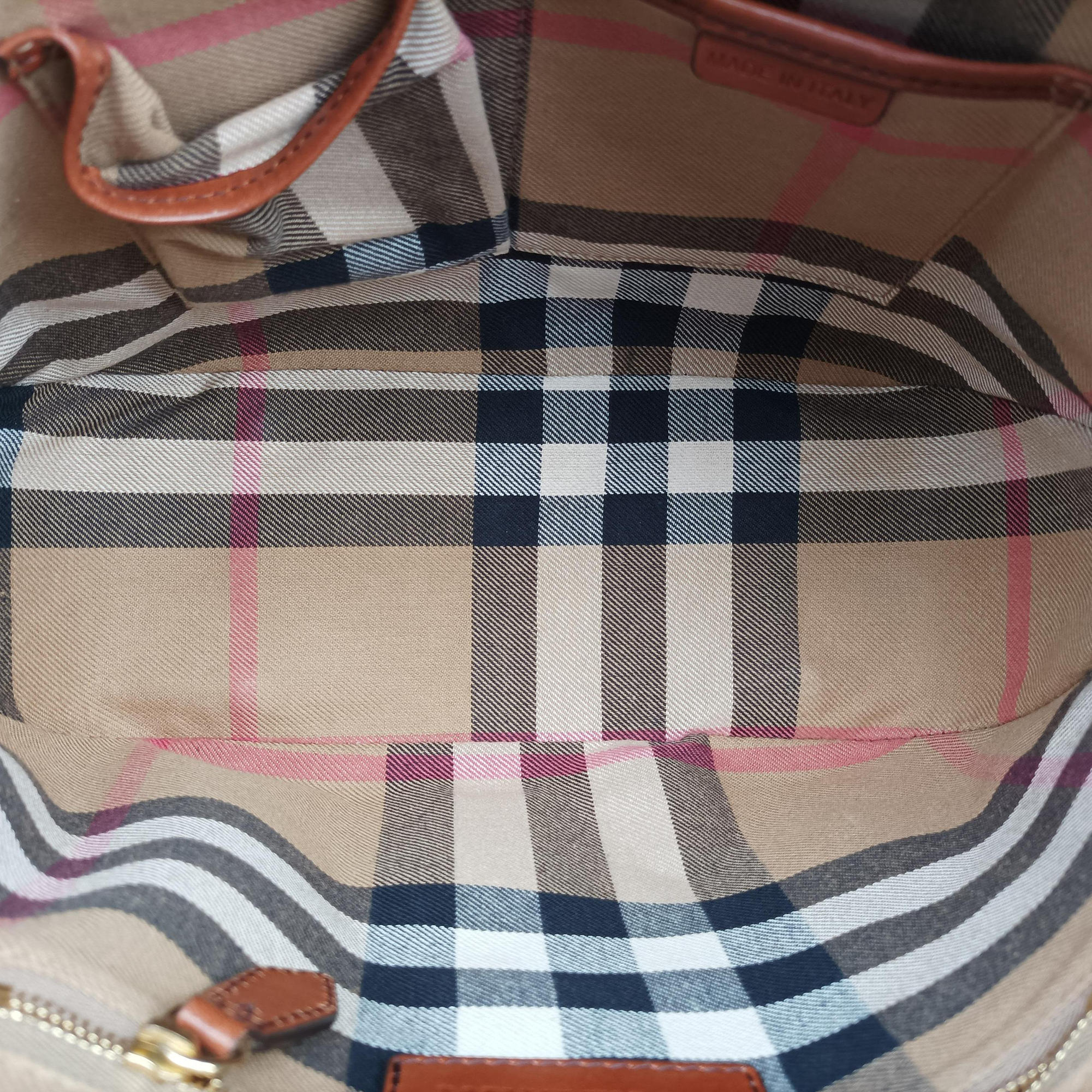 Pre-owned Burberry Orchard Brown Leather  shoulderbag | stylenewstar