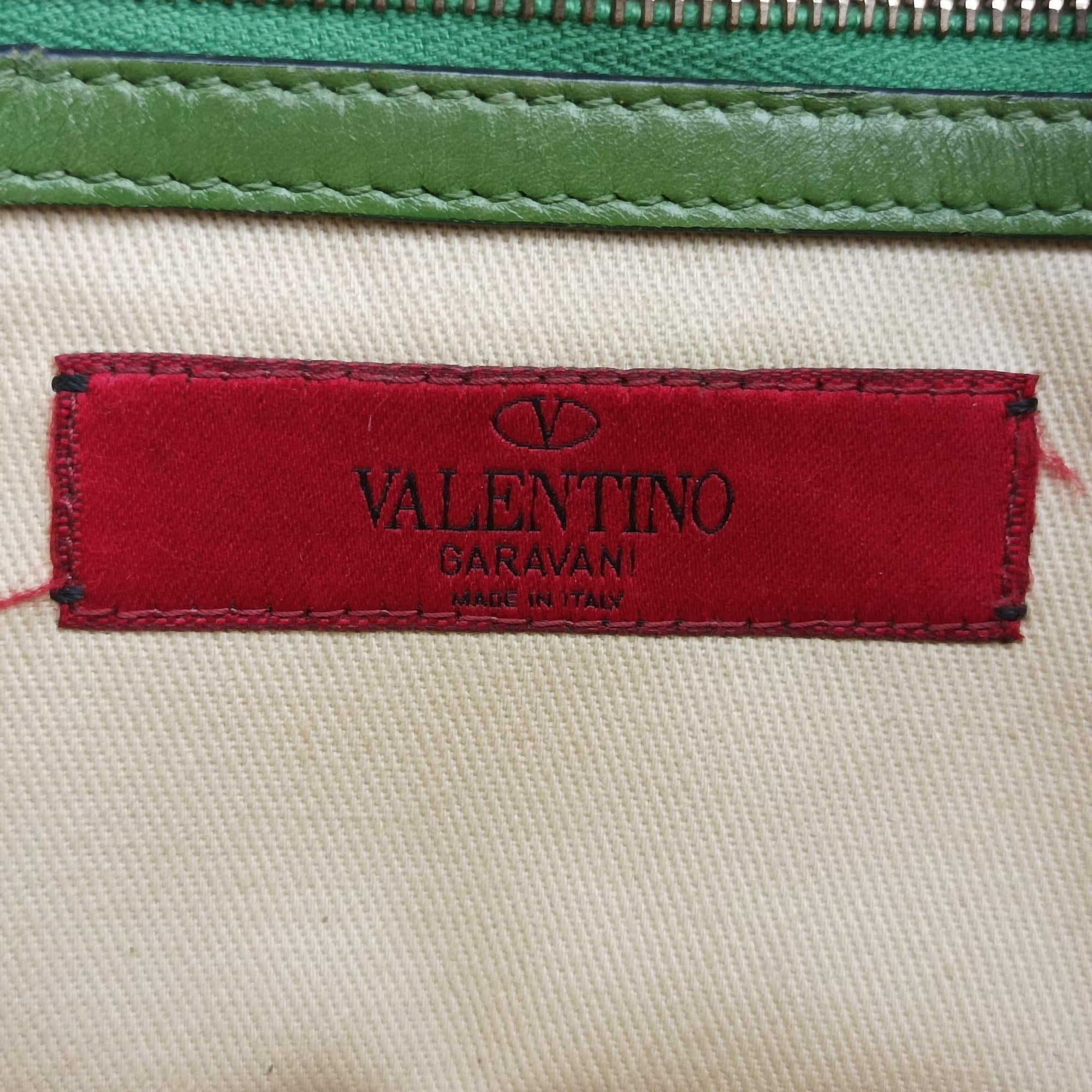 Secondhand Valentino Rockstud Glam Lock Multicolour Leather  shoulderbag | stylenewstar
