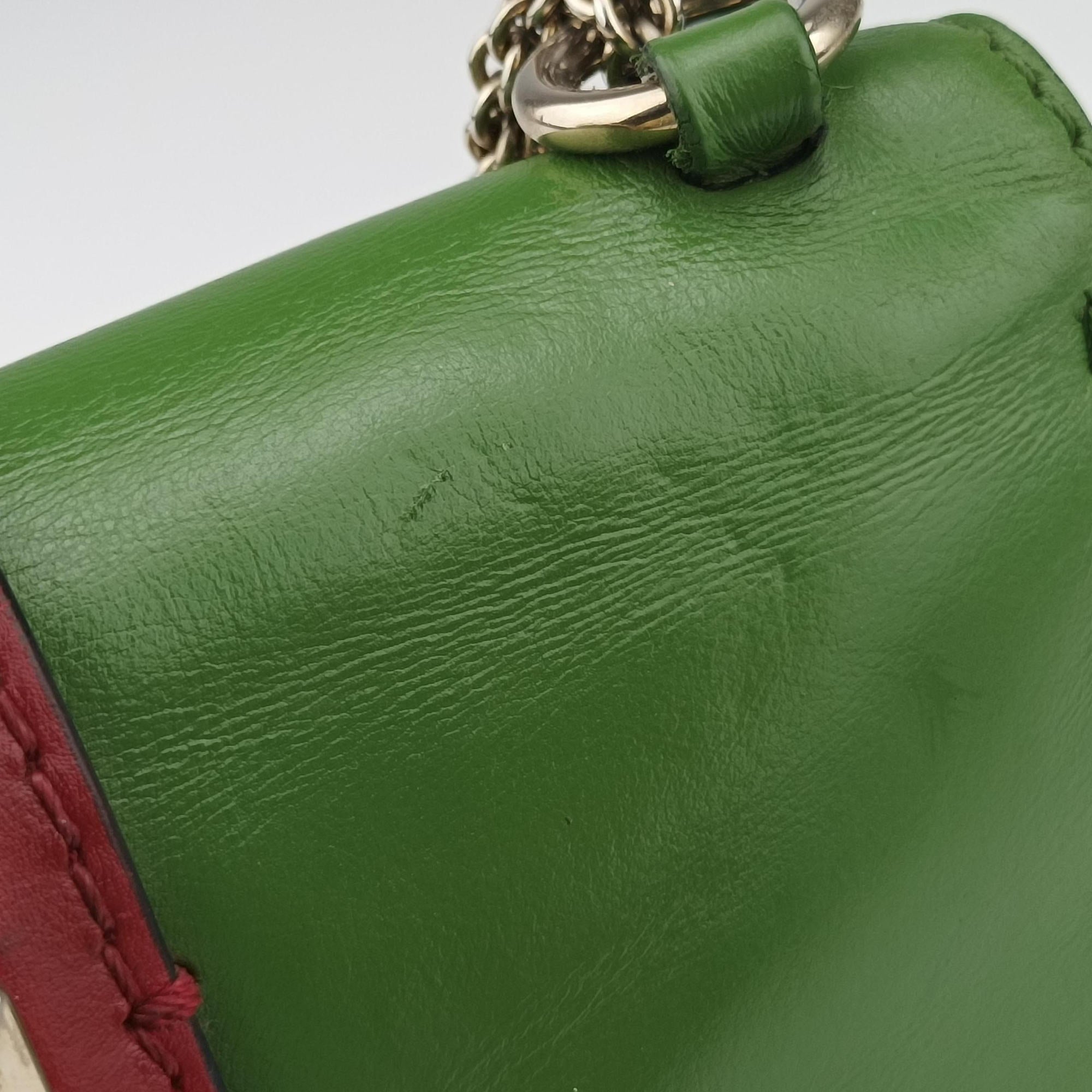 Secondhand Valentino Rockstud Glam Lock Multicolour Leather  shoulderbag | stylenewstar