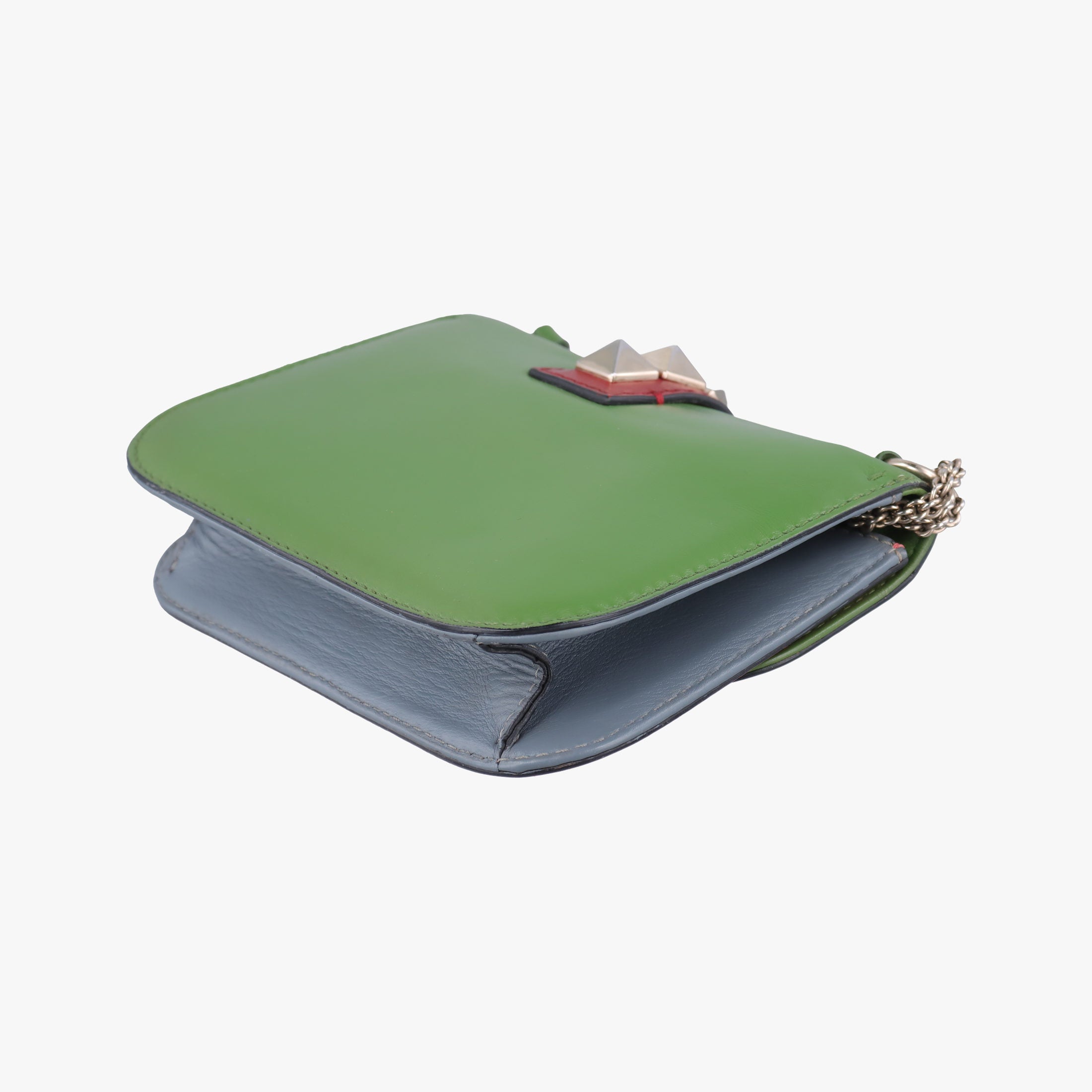 Secondhand Valentino Rockstud Glam Lock Multicolour Leather  shoulderbag | stylenewstar