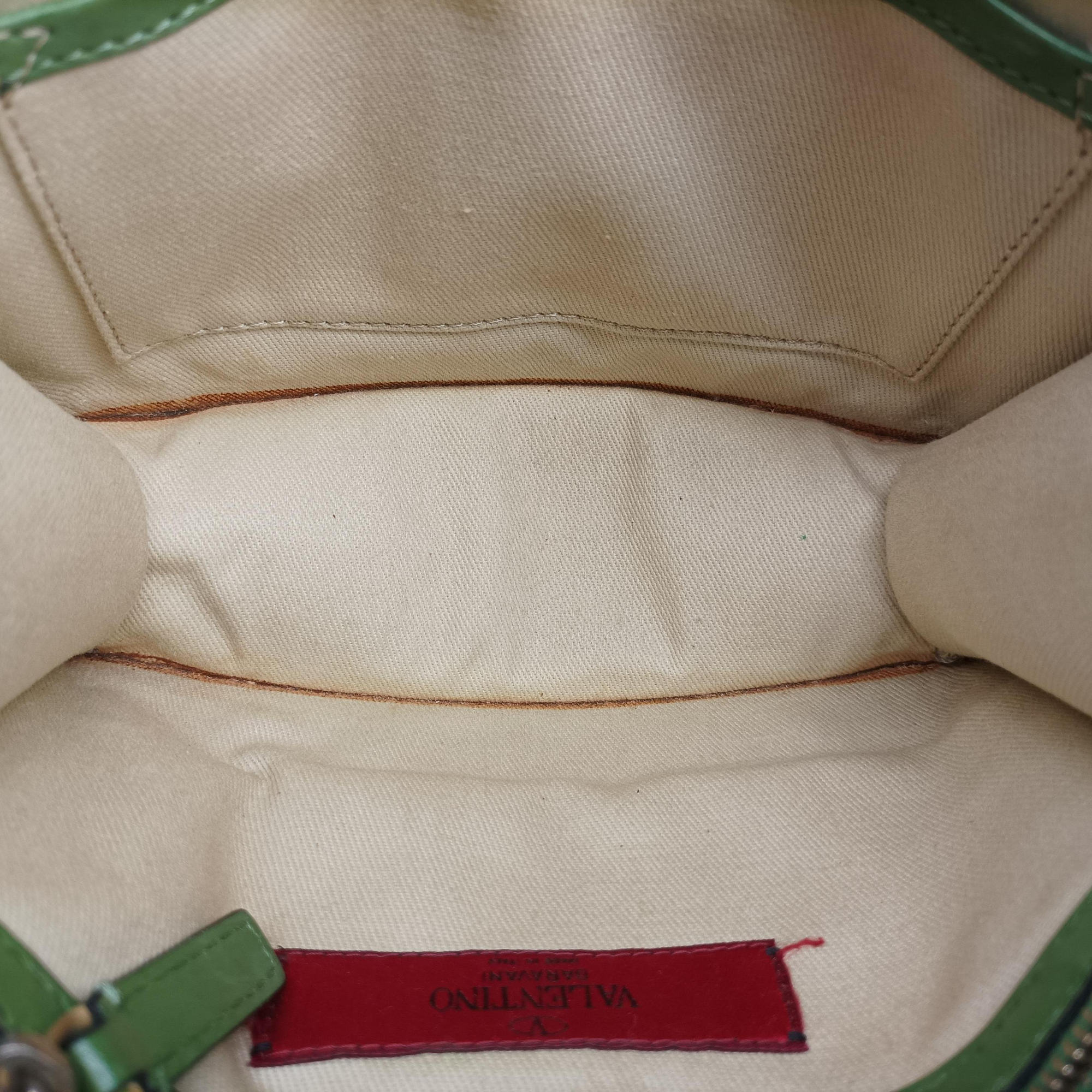 Secondhand Valentino Rockstud Glam Lock Multicolour Leather  shoulderbag | stylenewstar