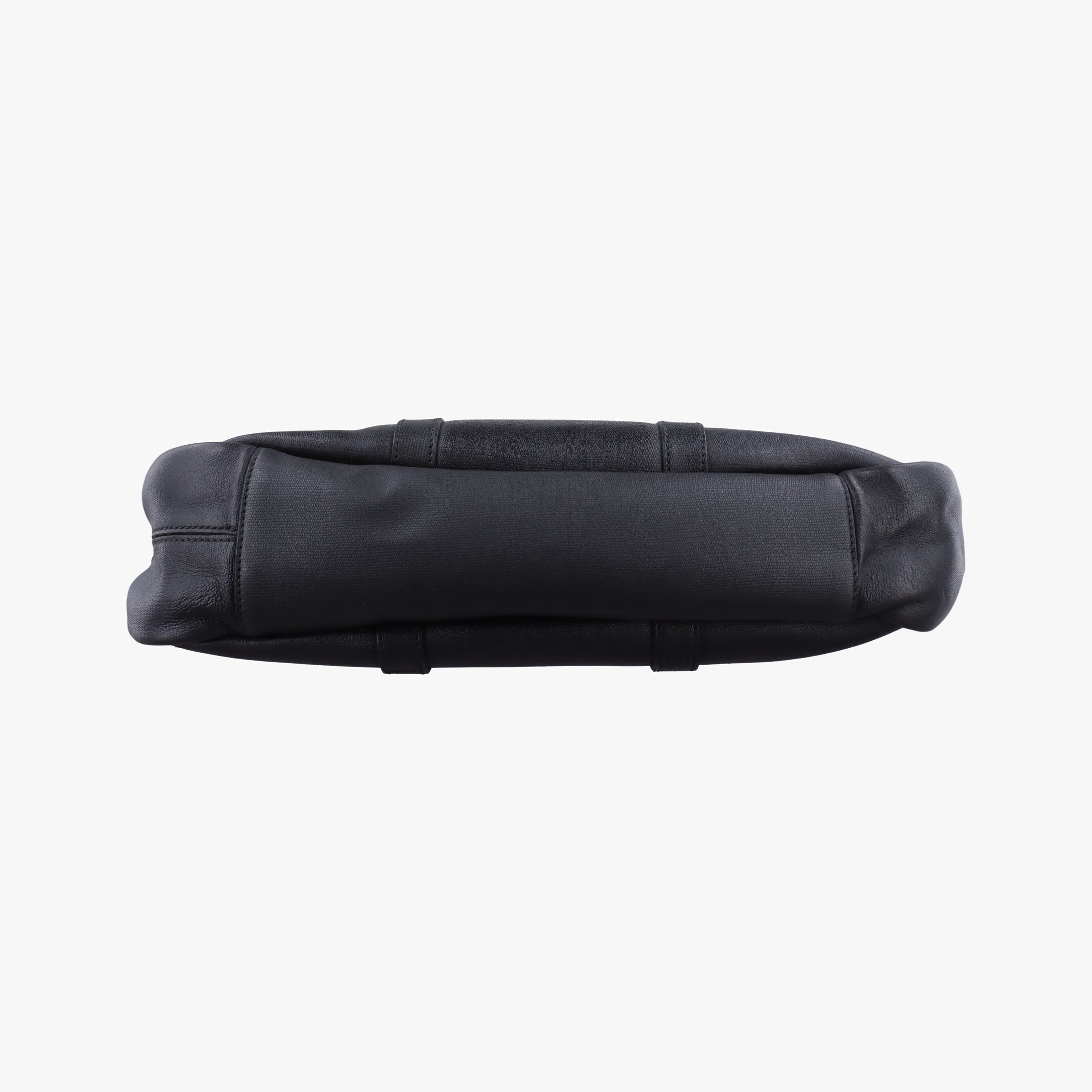 Pre-owned Yves Saint Laurent business Black Leather  handbag | stylenewstar