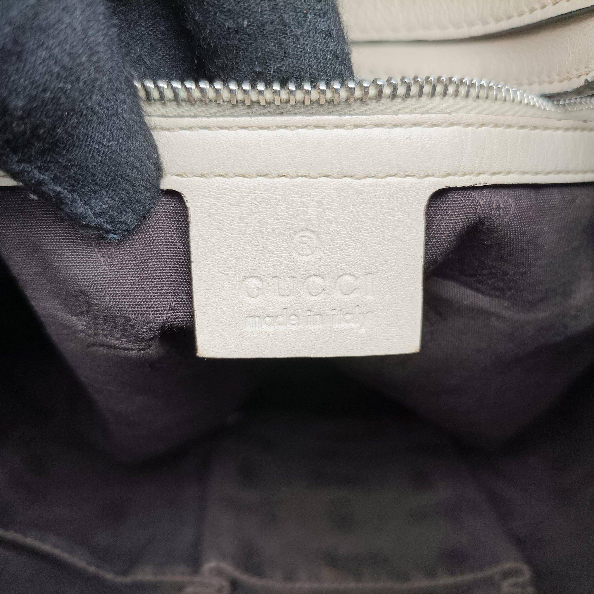 Pre-owned Gucci GG Twins Hobo White Leather 232962 handbag | stylenewstar