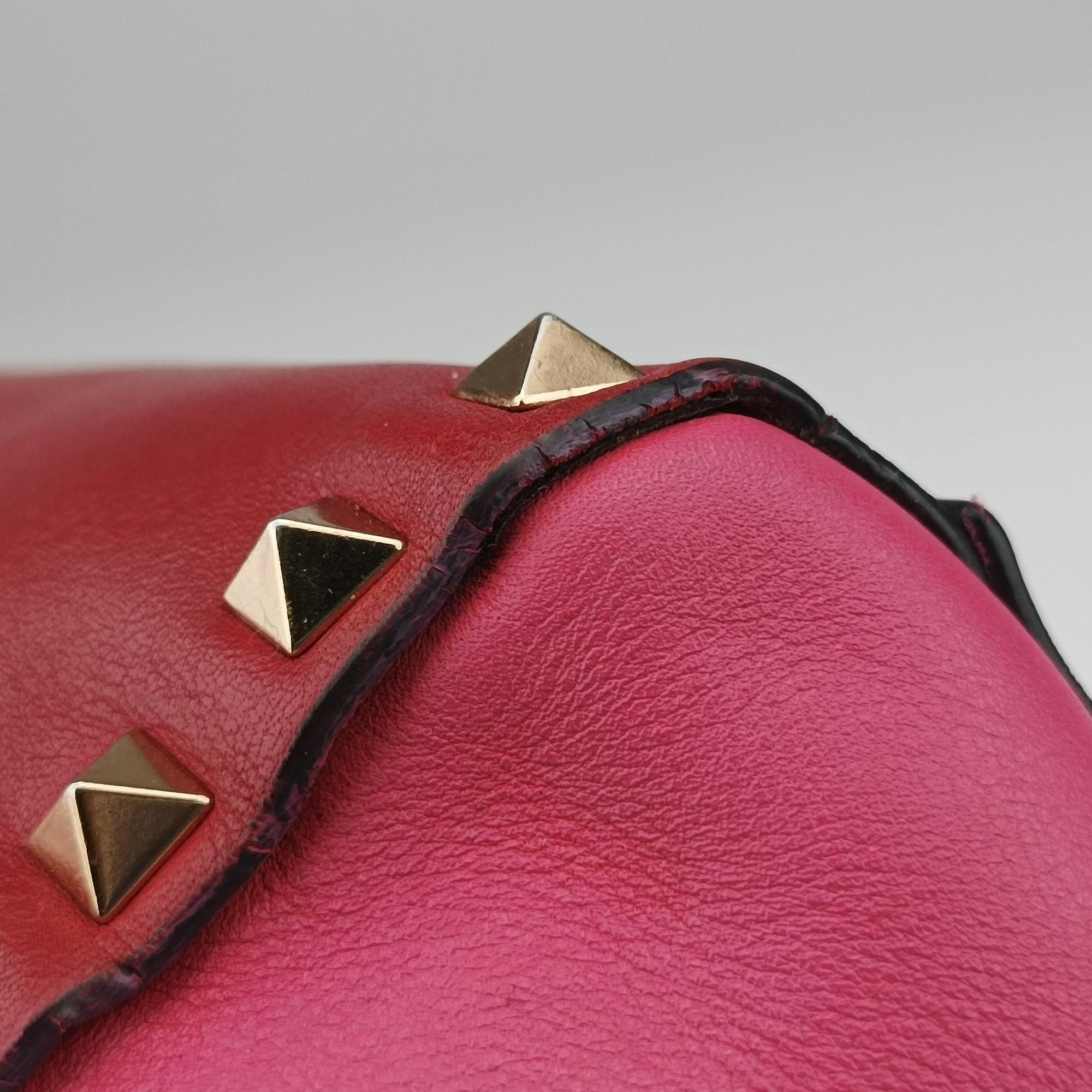 Pre-owned Valentino Rockstud Multicolour Leather  shoulderbag | stylenewstar