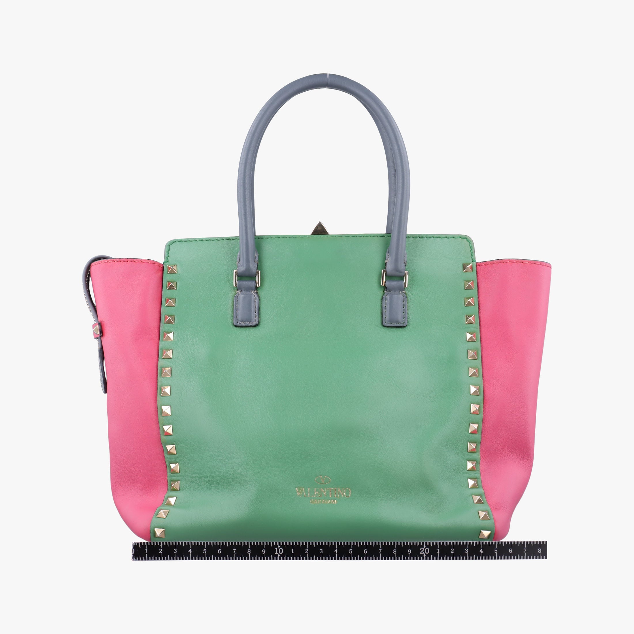 Pre-owned Valentino Rockstud Multicolour Leather  shoulderbag | stylenewstar