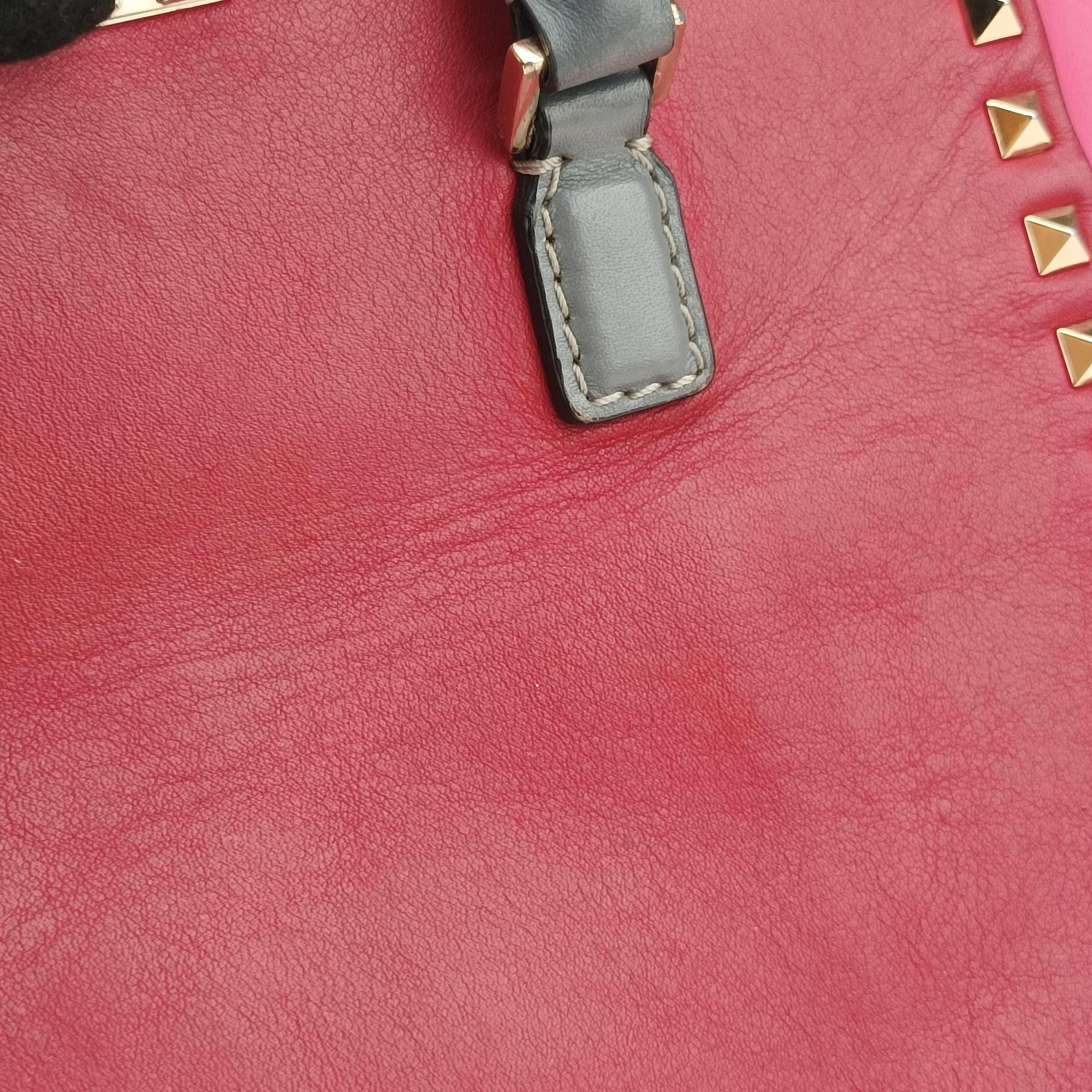 Pre-owned Valentino Rockstud Multicolour Leather  shoulderbag | stylenewstar