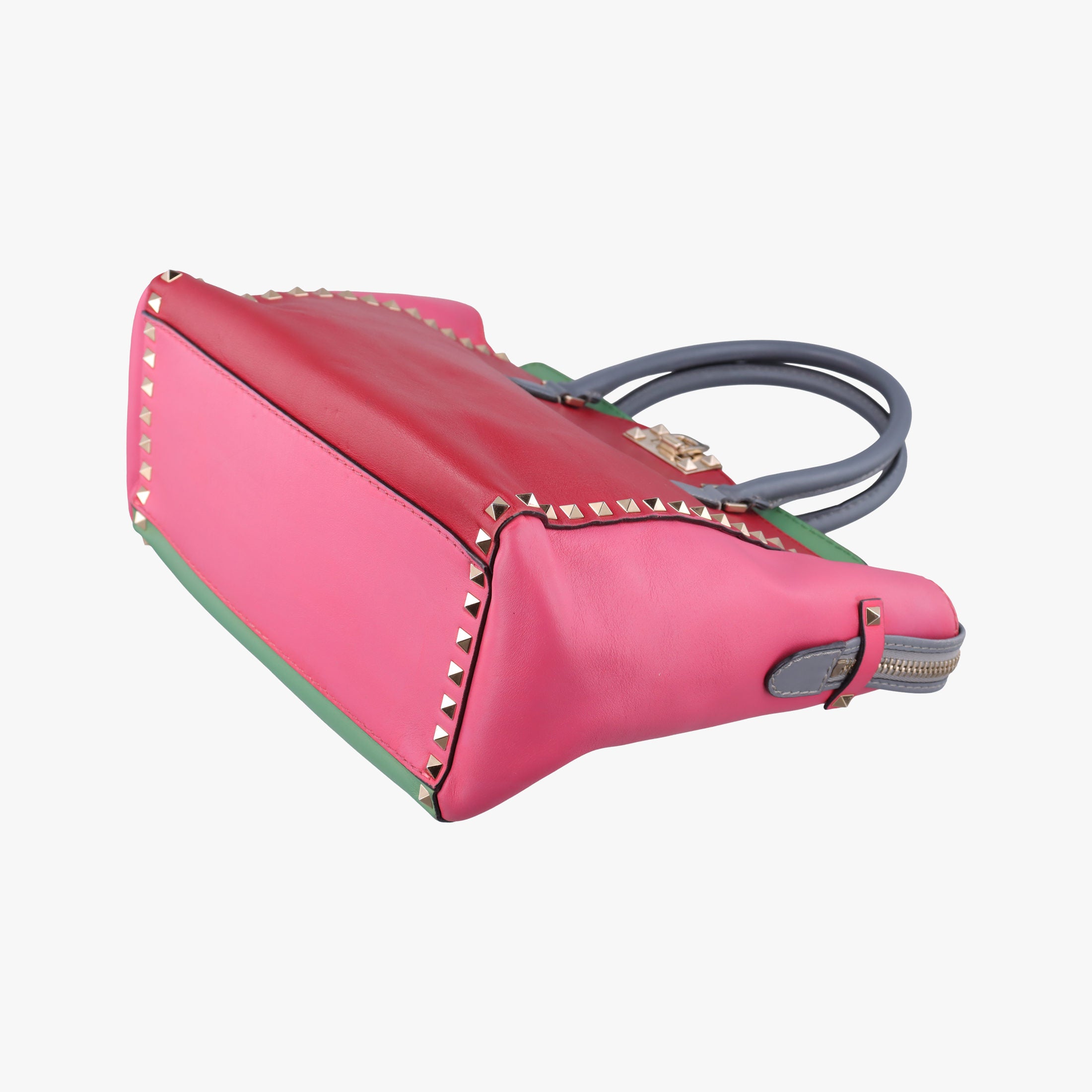 Pre-owned Valentino Rockstud Multicolour Leather  shoulderbag | stylenewstar