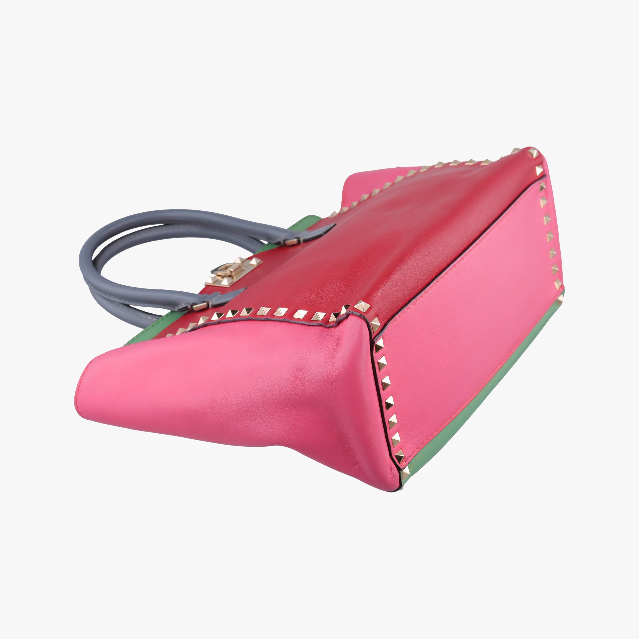 Pre-owned Valentino Rockstud Multicolour Leather  shoulderbag | stylenewstar