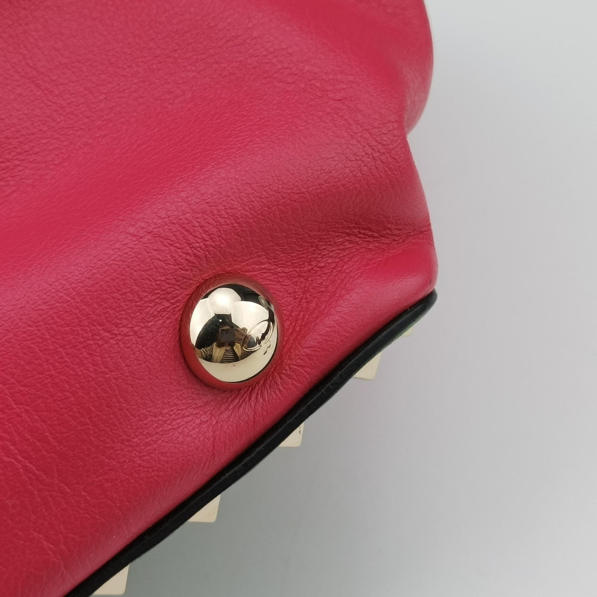 Secondhand Valentino Rockstud Multicolour Leather  shoulderbag | stylenewstar