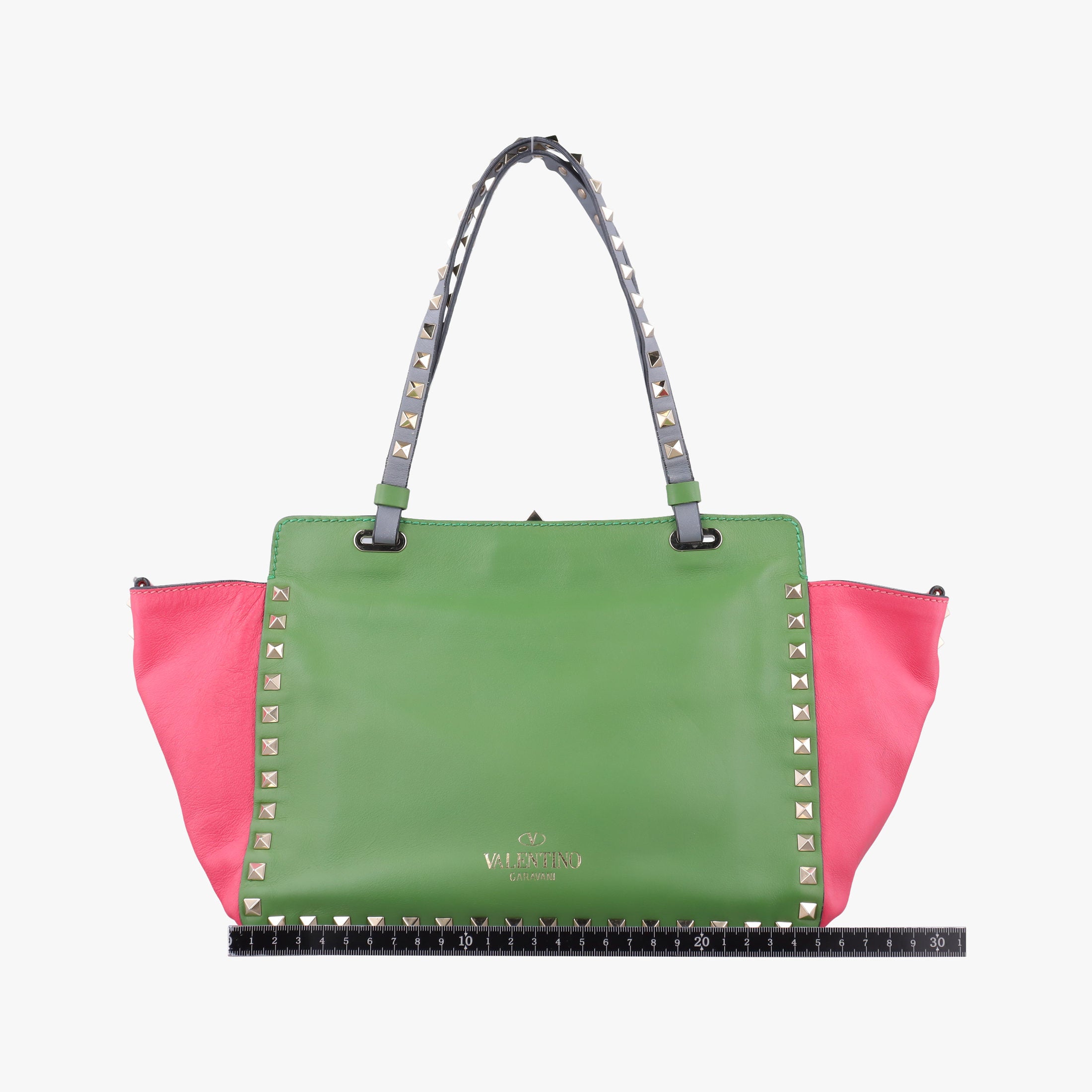 Secondhand Valentino Rockstud Multicolour Leather  shoulderbag | stylenewstar