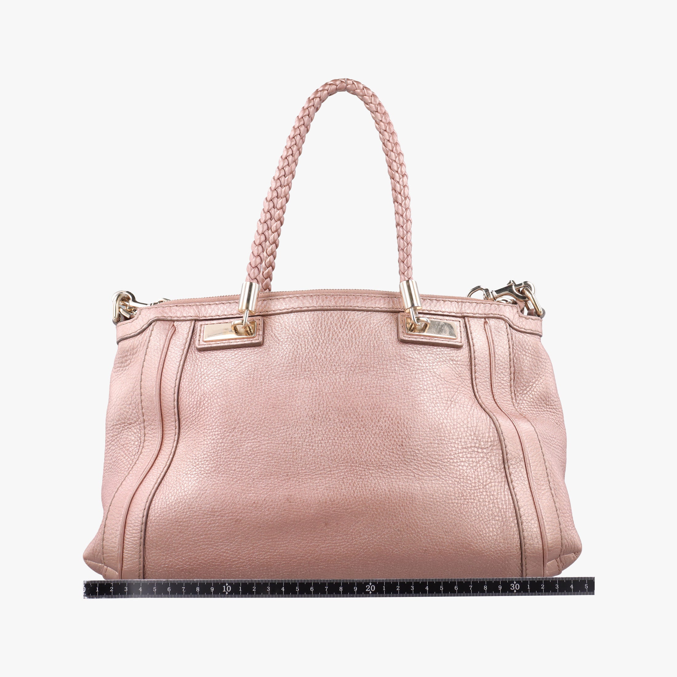 Pre-owned Gucci Bella pink leather 282300 shoulderbag | stylenewstar