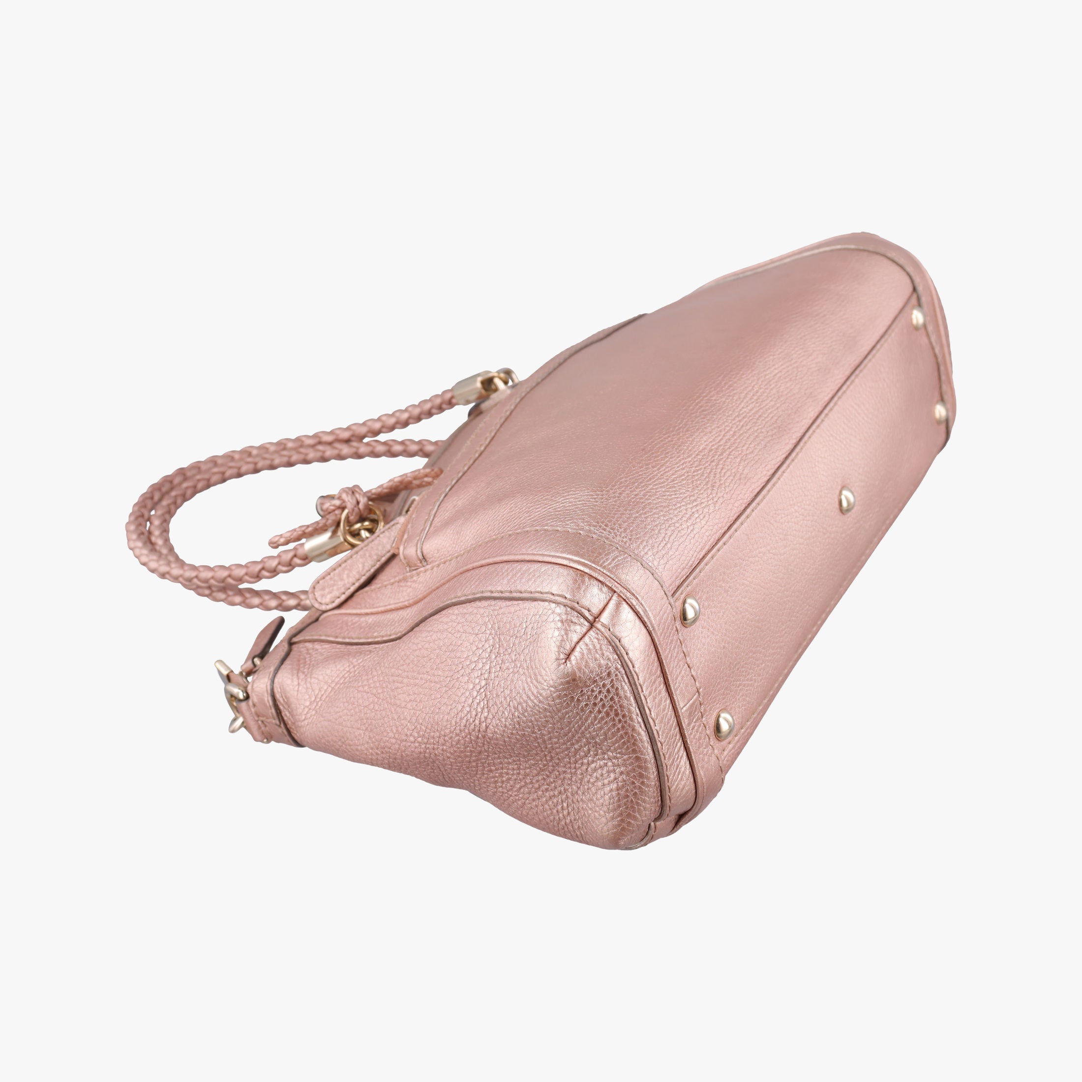 Pre-owned Gucci Bella pink leather 282300 shoulderbag | stylenewstar