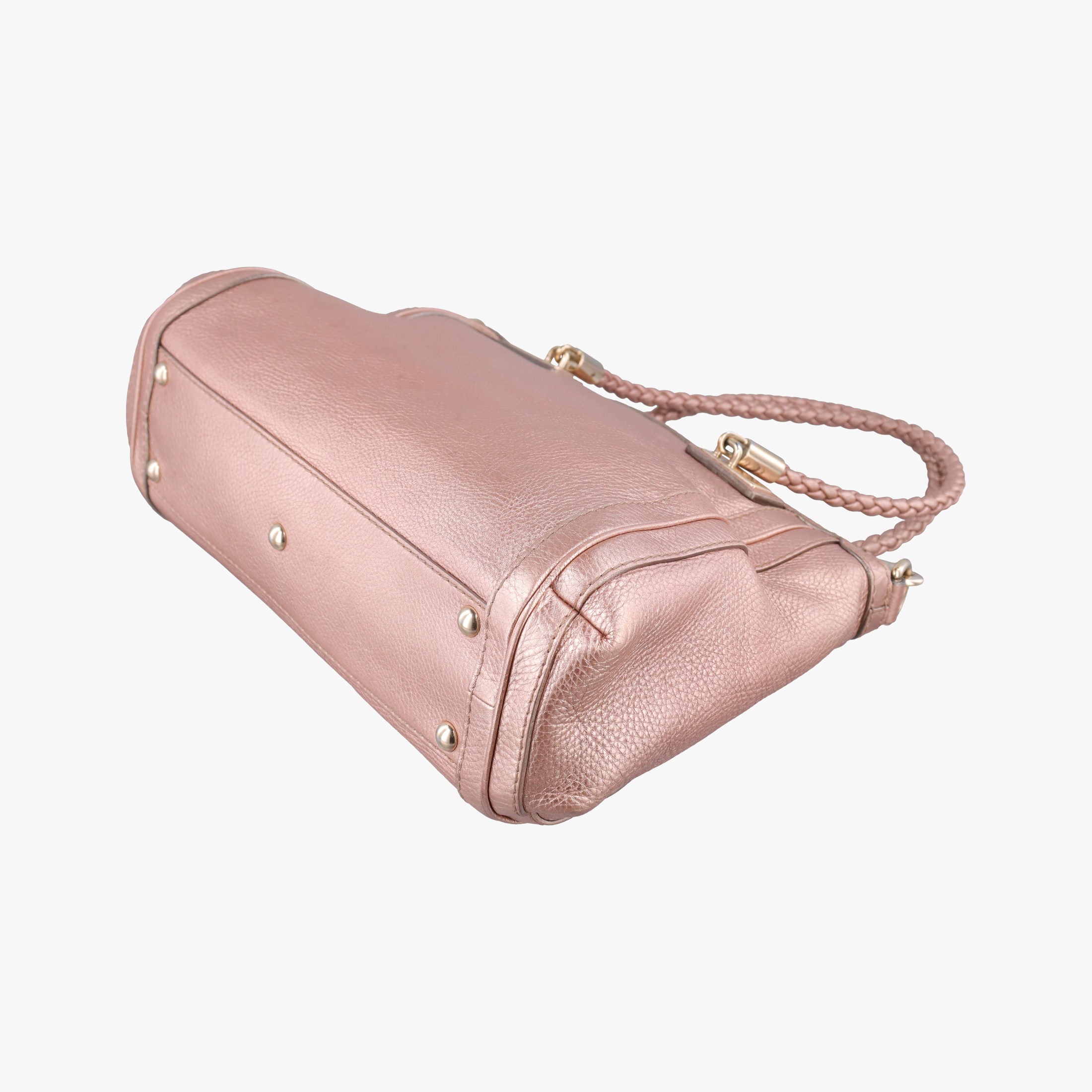 Pre-owned Gucci Bella pink leather 282300 shoulderbag | stylenewstar