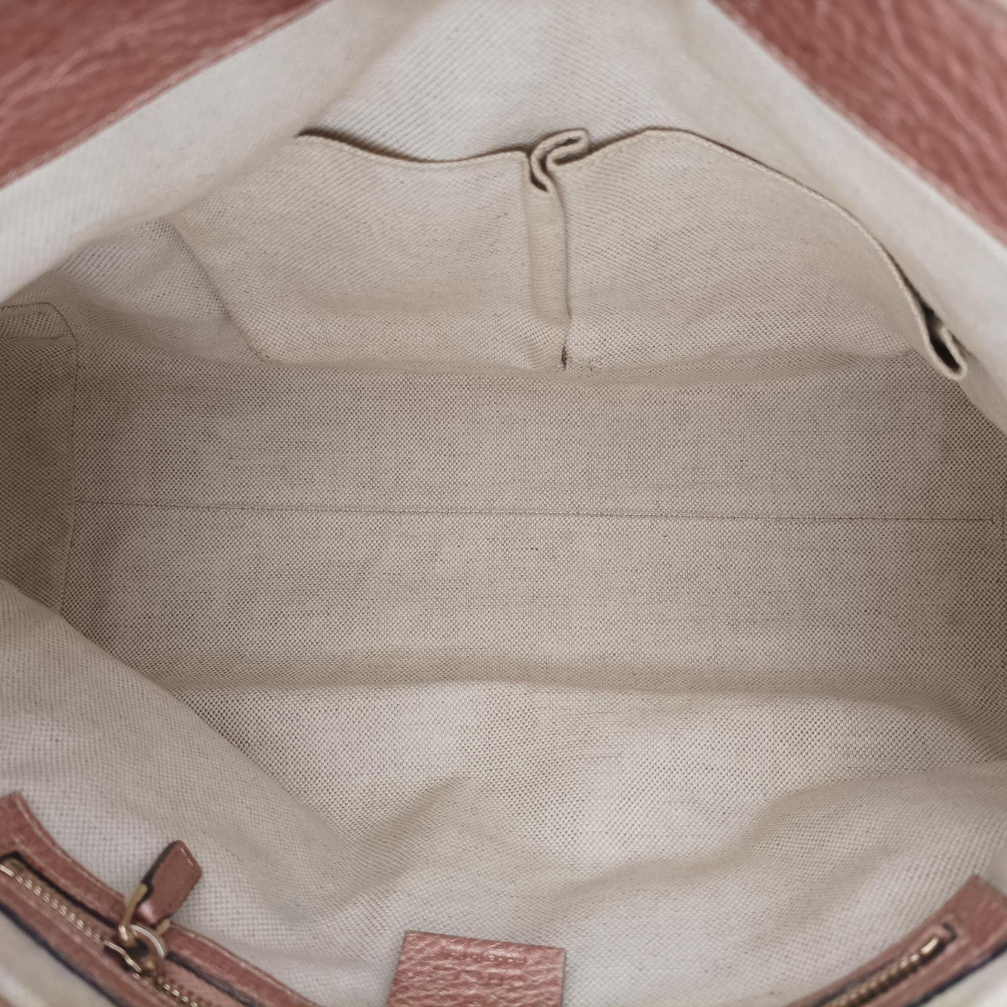 Pre-owned Gucci Bella pink leather 282300 shoulderbag | stylenewstar