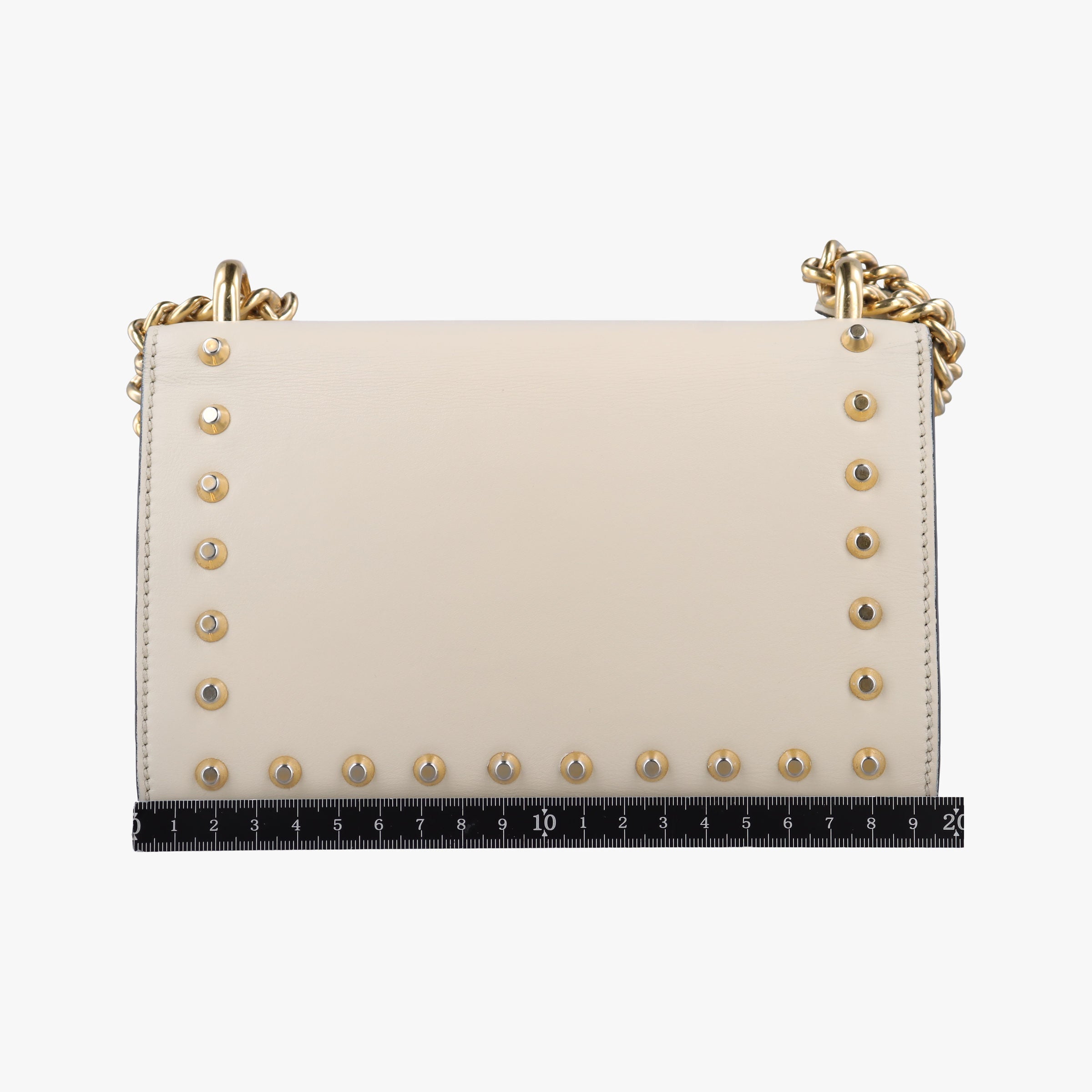 Pre-owned Gucci Padlock White Leather 432182 shoulderbag | stylenewstar