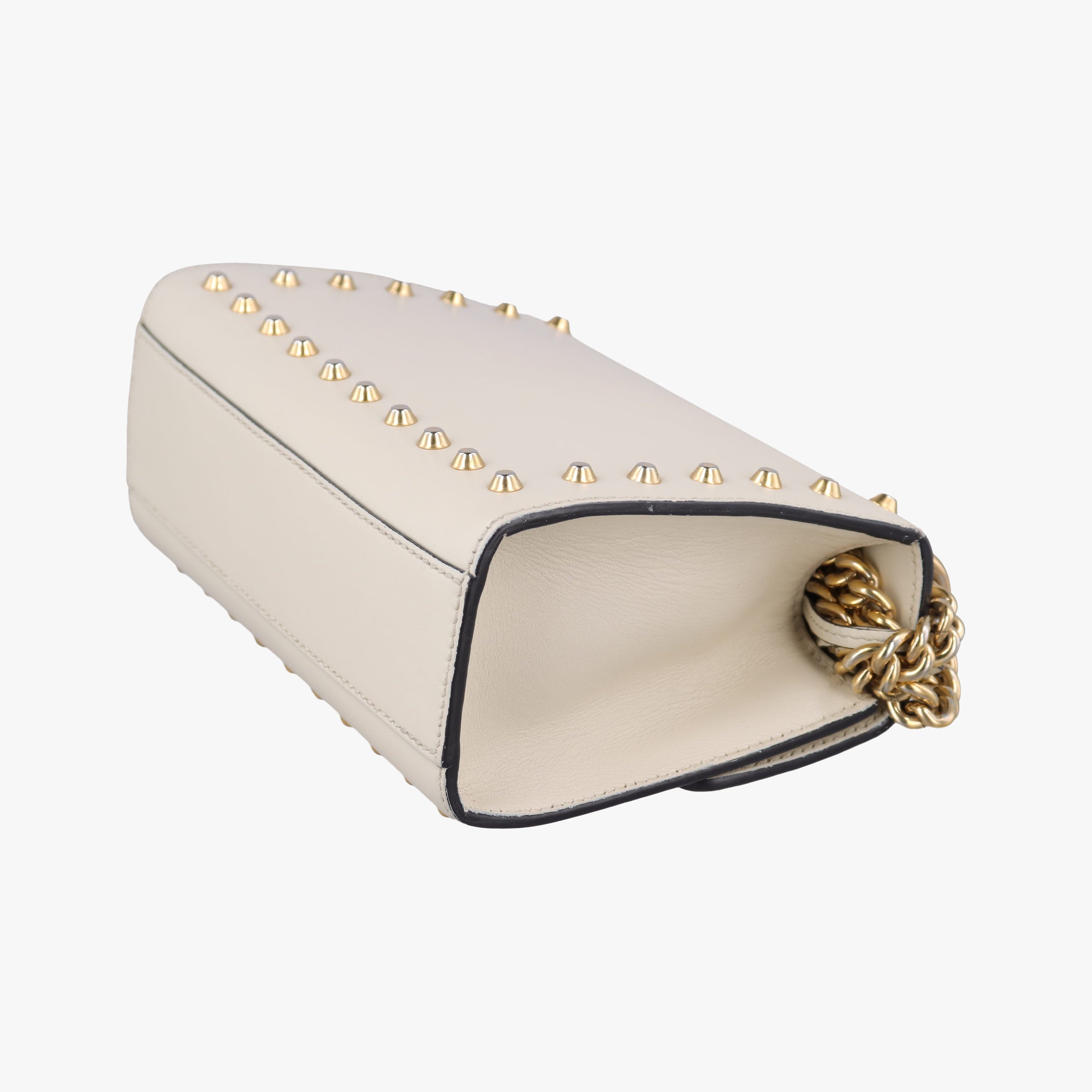 Pre-owned Gucci Padlock White Leather 432182 shoulderbag | stylenewstar