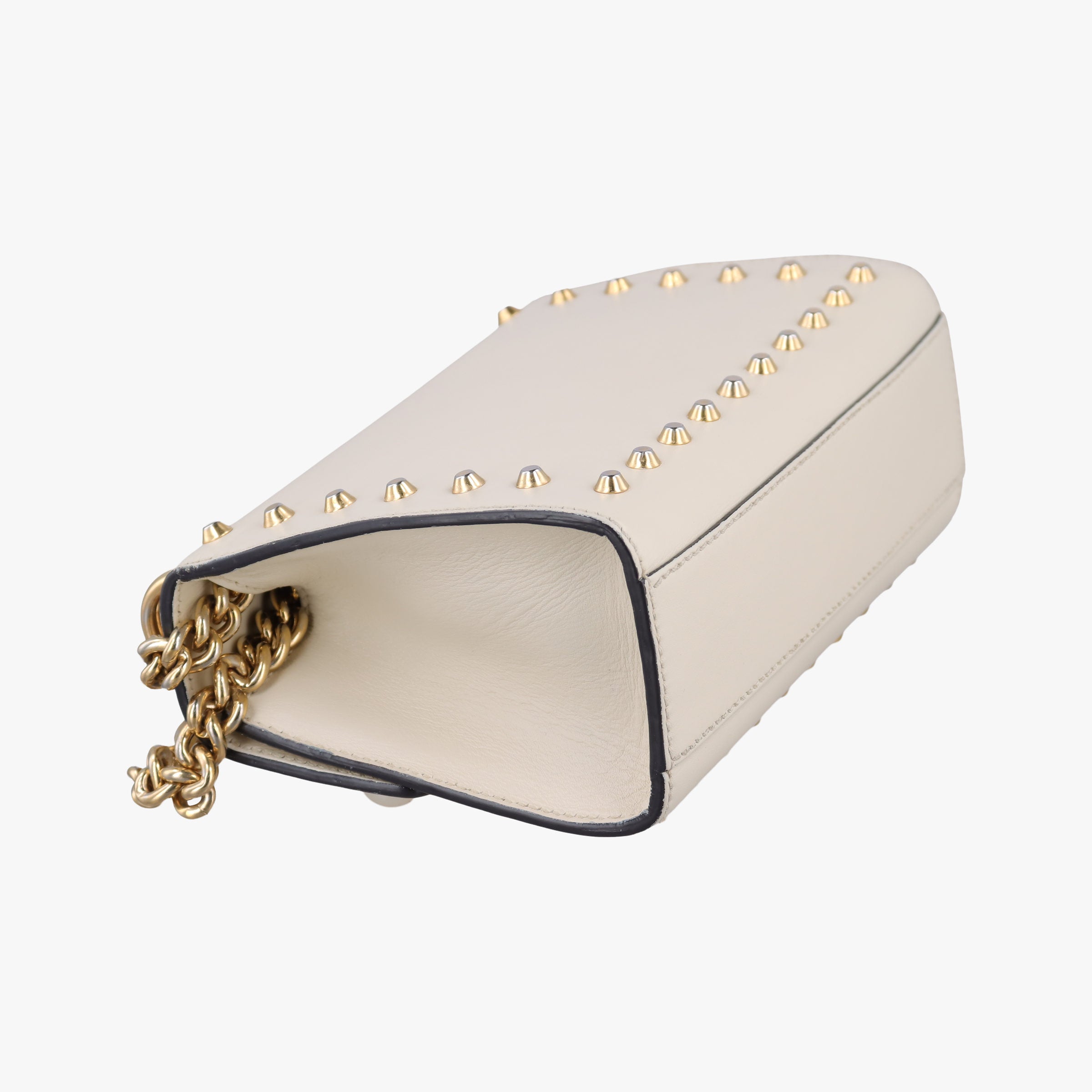 Pre-owned Gucci Padlock White Leather 432182 shoulderbag | stylenewstar