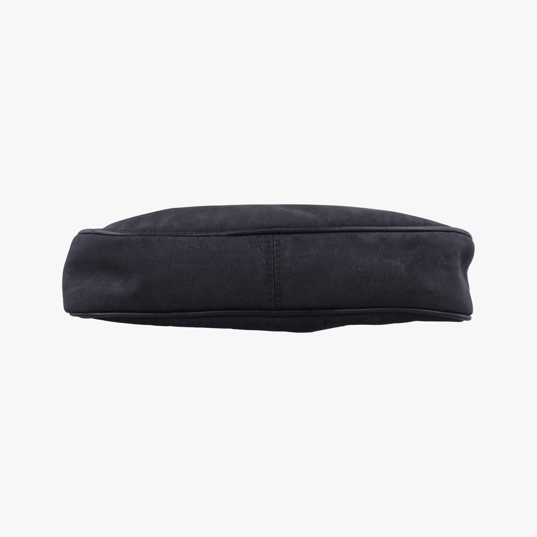 Secondhand Christian Dior Lovely Trotter Black Nylon×Leather  shoulderbag | stylenewstar