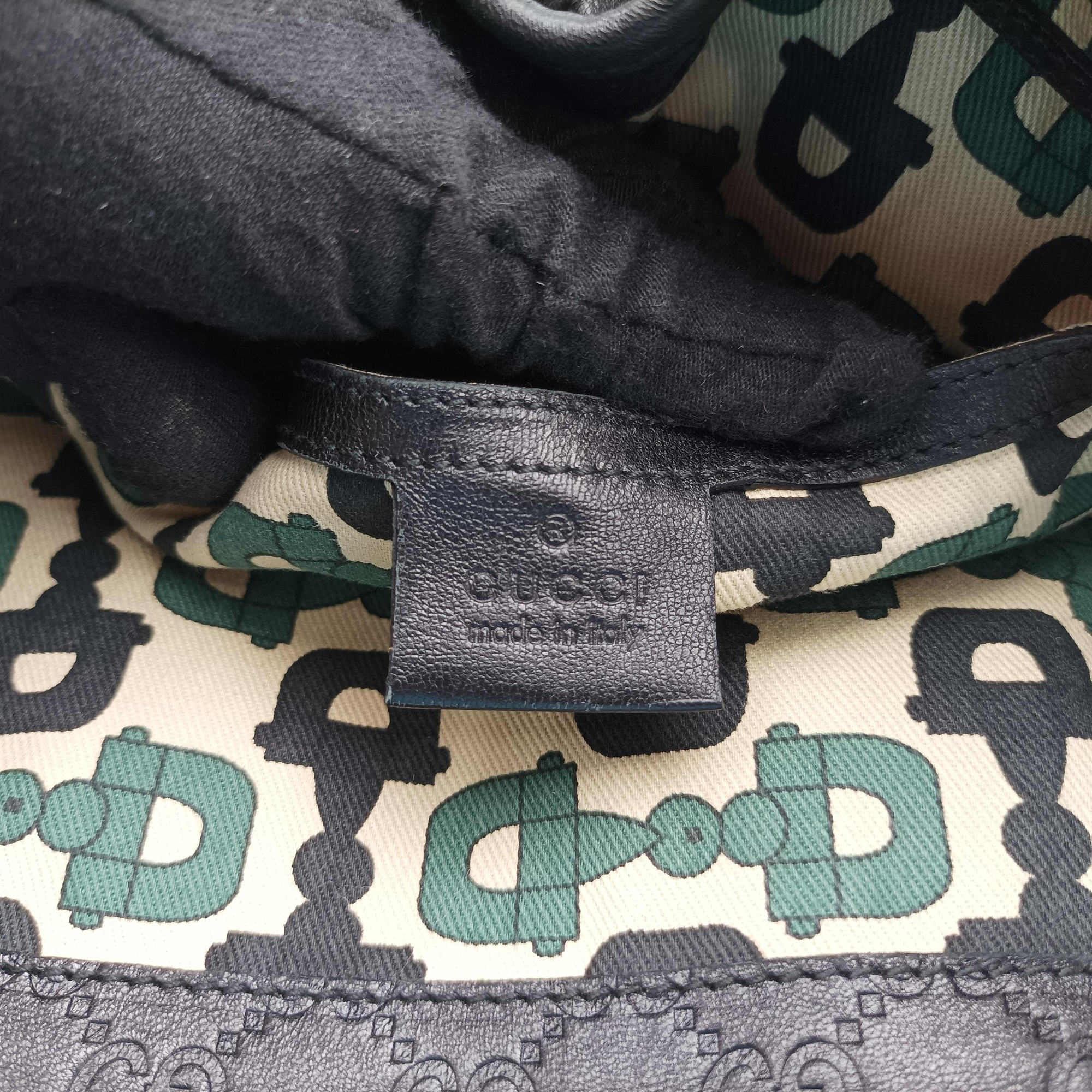 Pre-owned Gucci New Jackie Black Leather 203493 handbag | stylenewstar