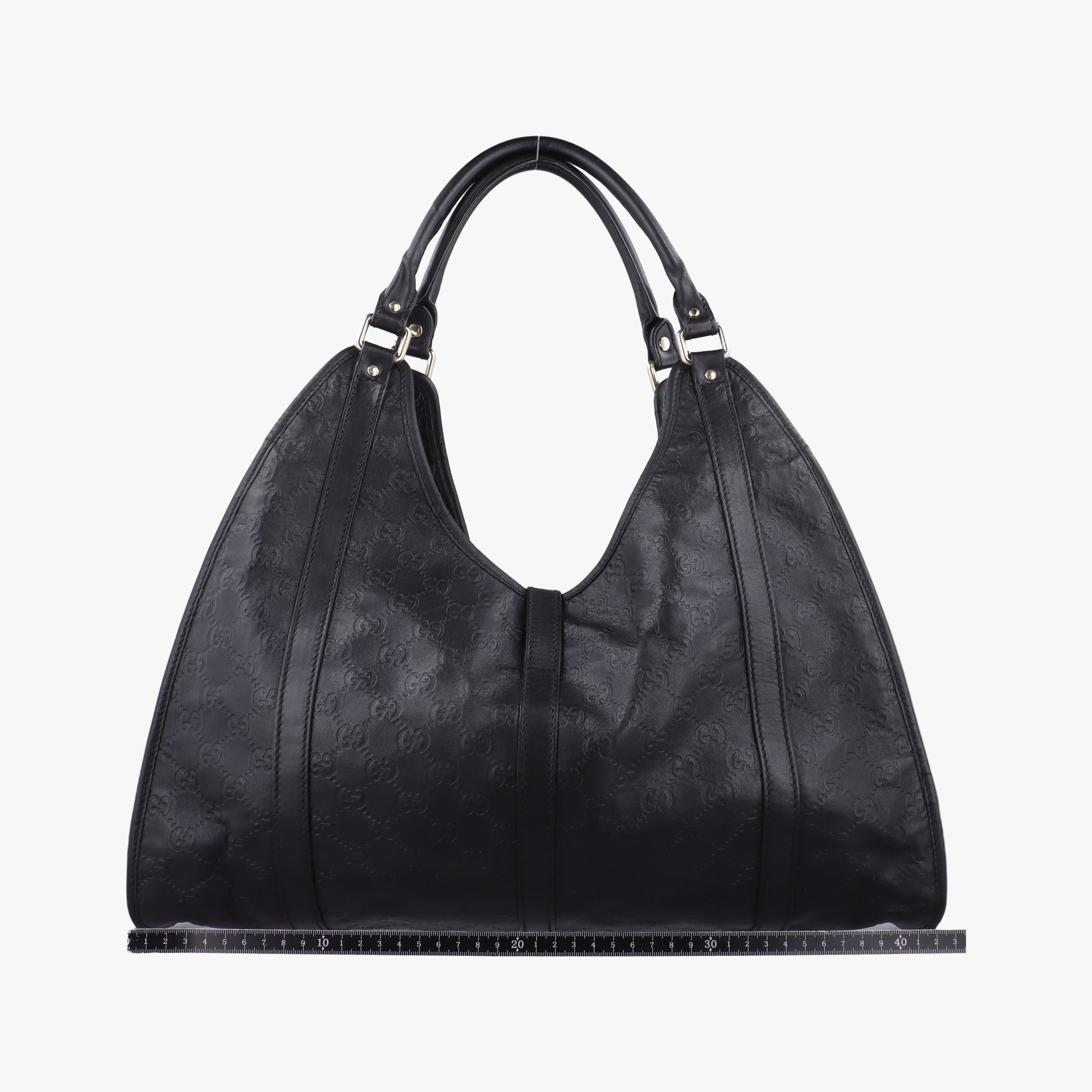 Pre-owned Gucci New Jackie Black Leather 203493 handbag | stylenewstar