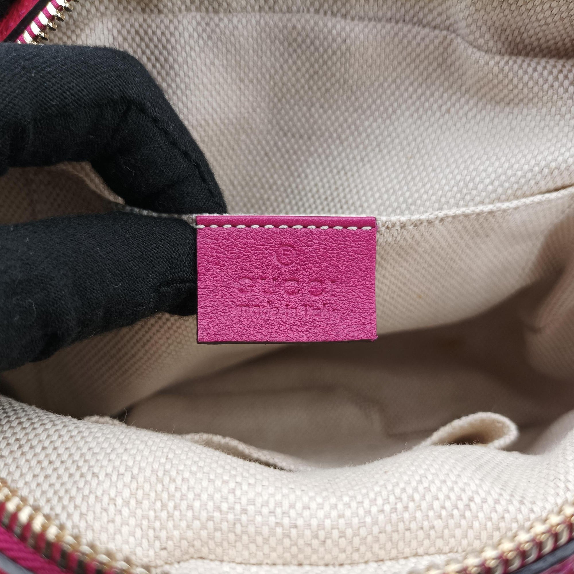 Secondhand Gucci Soho Red Patent 308364 shoulderbag | stylenewstar