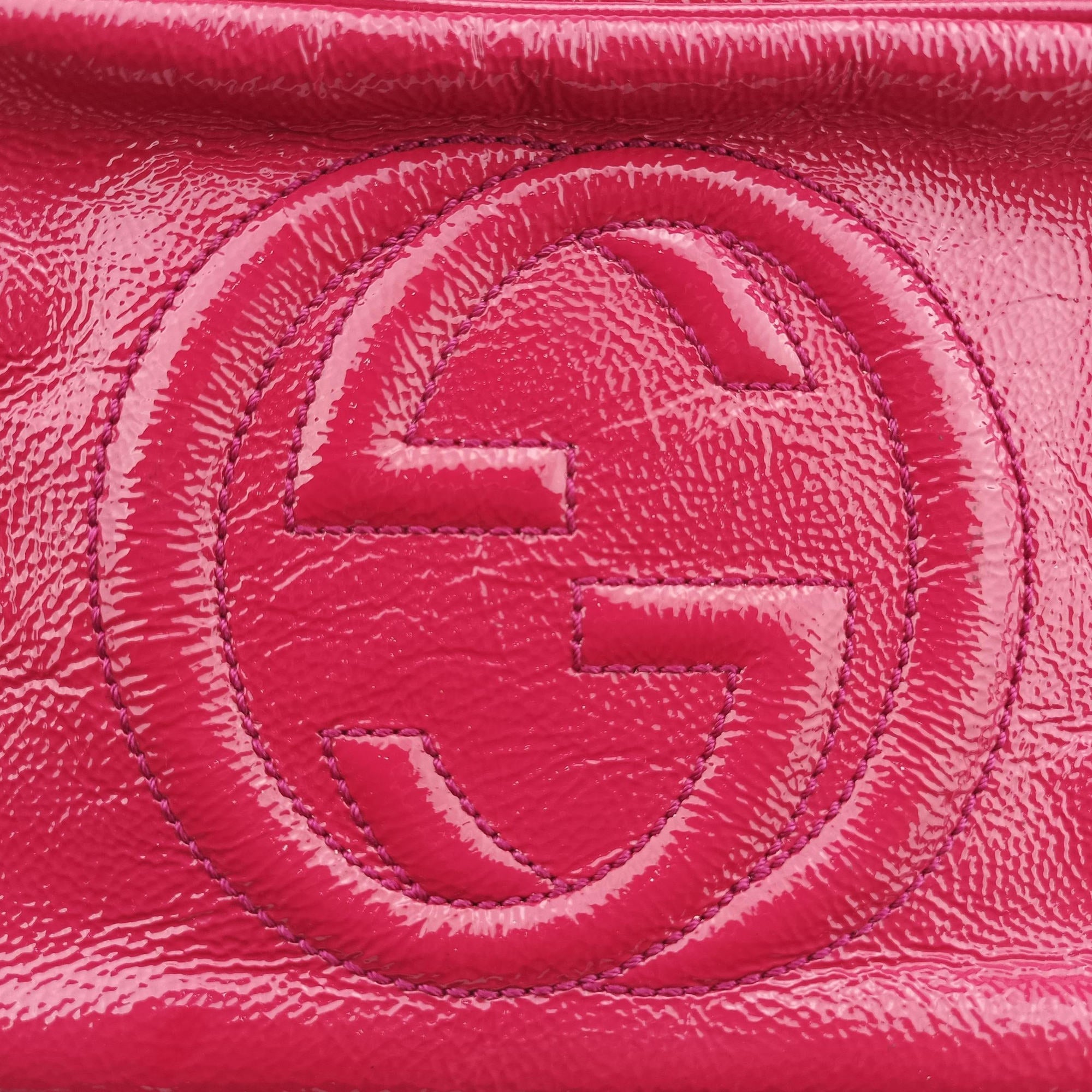 Secondhand Gucci Soho Red Patent 308364 shoulderbag | stylenewstar