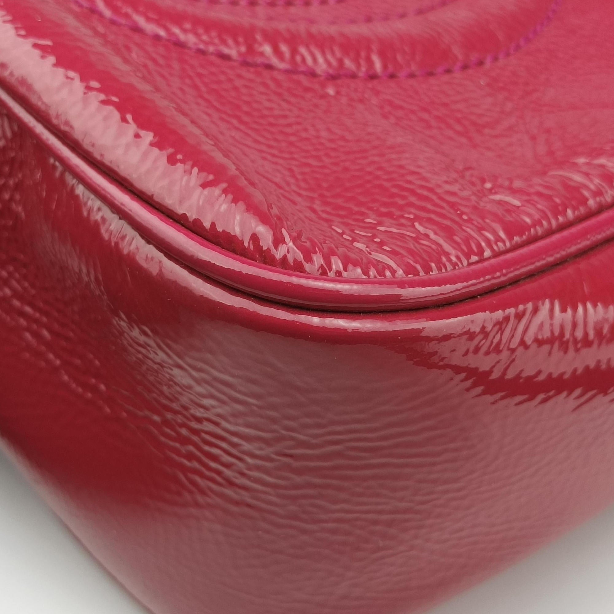 Secondhand Gucci Soho Red Patent 308364 shoulderbag | stylenewstar