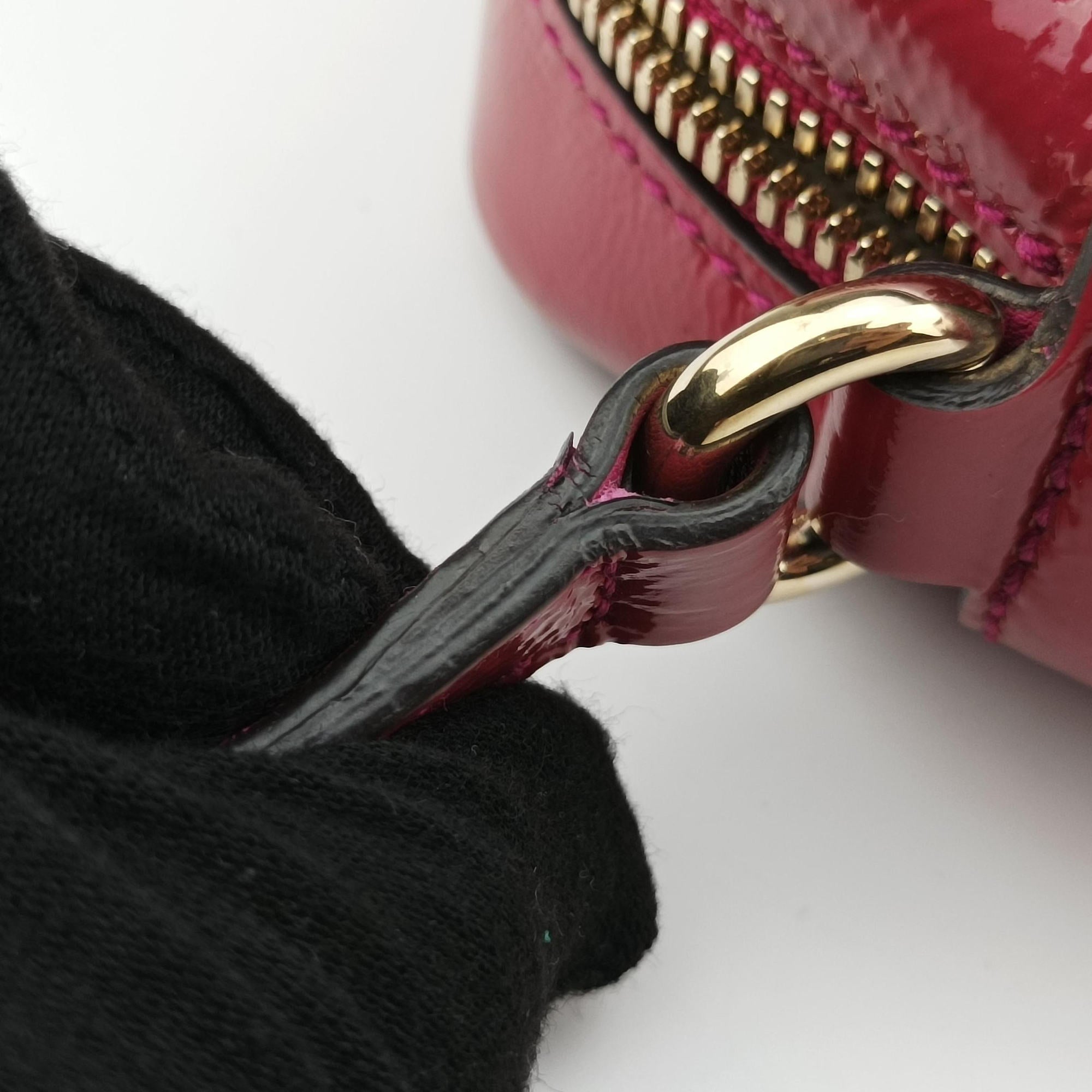 Secondhand Gucci Soho Red Patent 308364 shoulderbag | stylenewstar