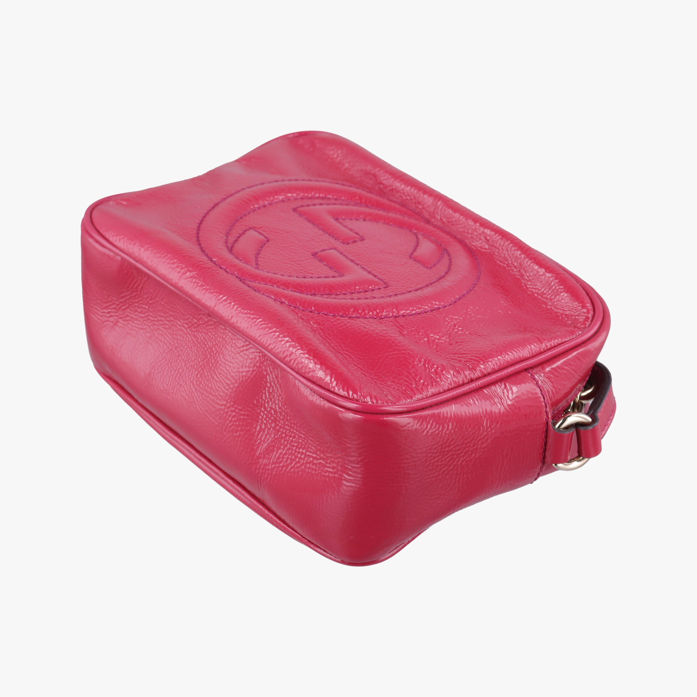 Secondhand Gucci Soho Red Patent 308364 shoulderbag | stylenewstar