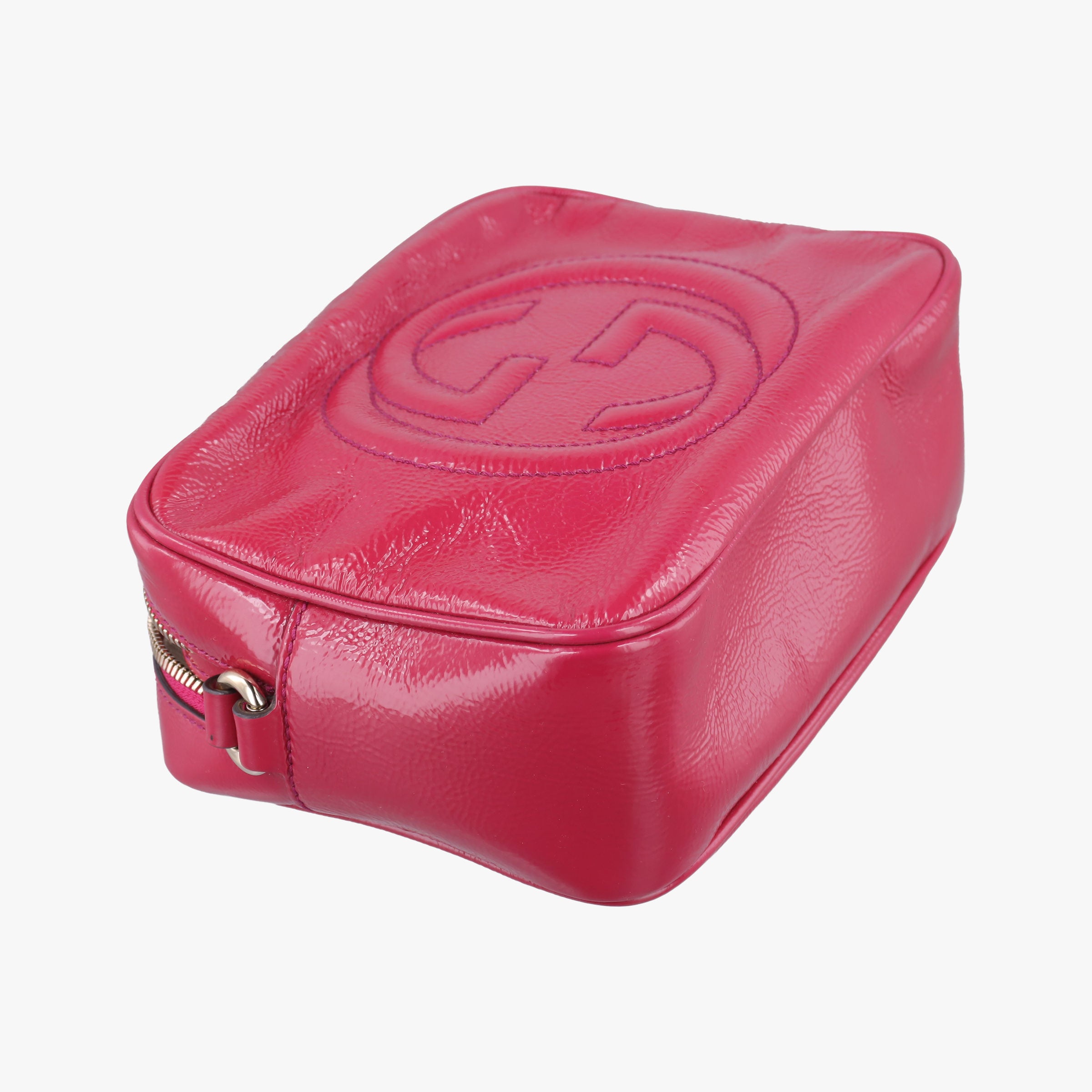 Secondhand Gucci Soho Red Patent 308364 shoulderbag | stylenewstar