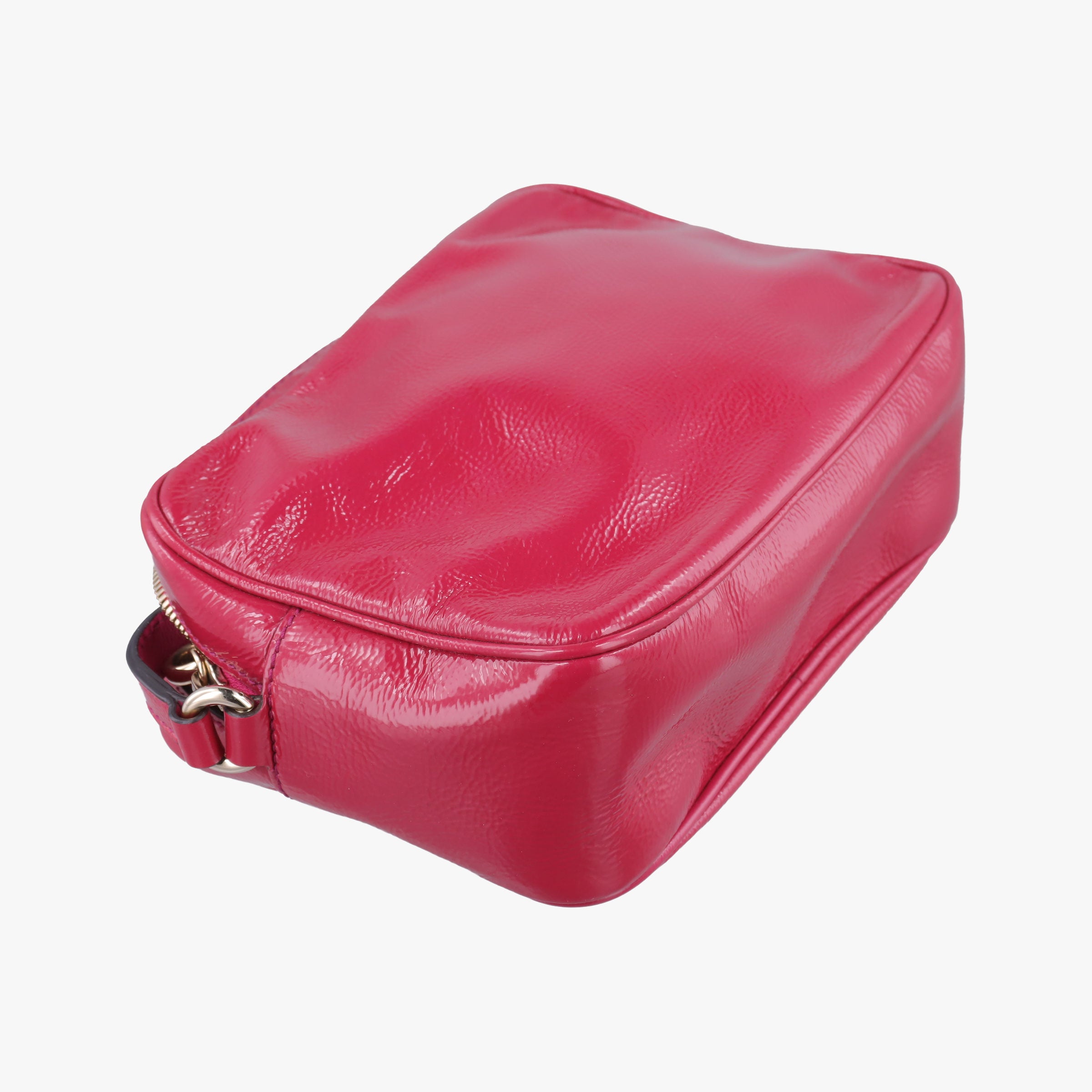 Secondhand Gucci Soho Red Patent 308364 shoulderbag | stylenewstar
