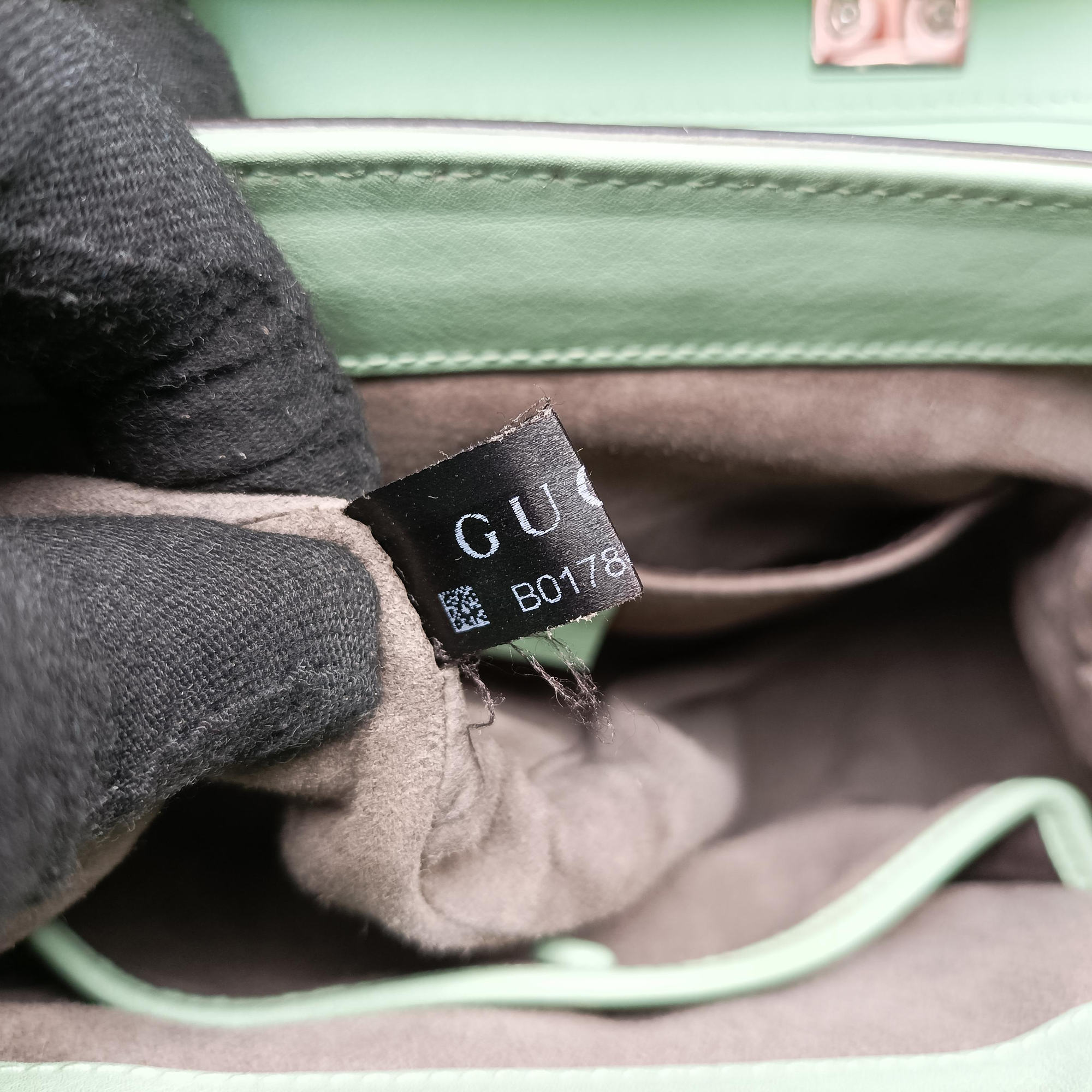 Pre-owned Gucci Bamboo Green Leather 353522 shoulderbag | stylenewstar