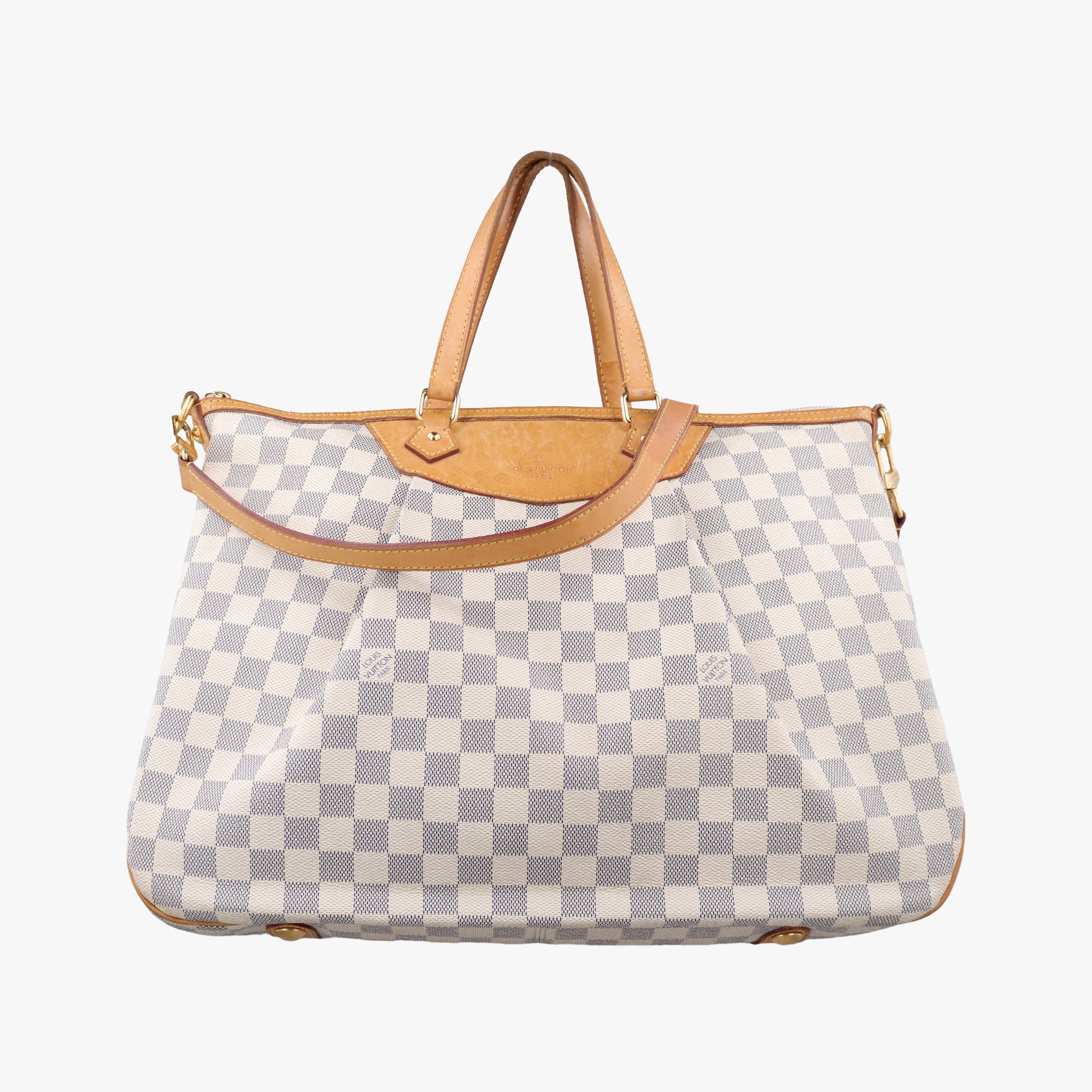 Pre-owned Louis Vuitton SIRACUSA GM AZUR Damier Canvas N41111 shoulderbag | stylenewstar