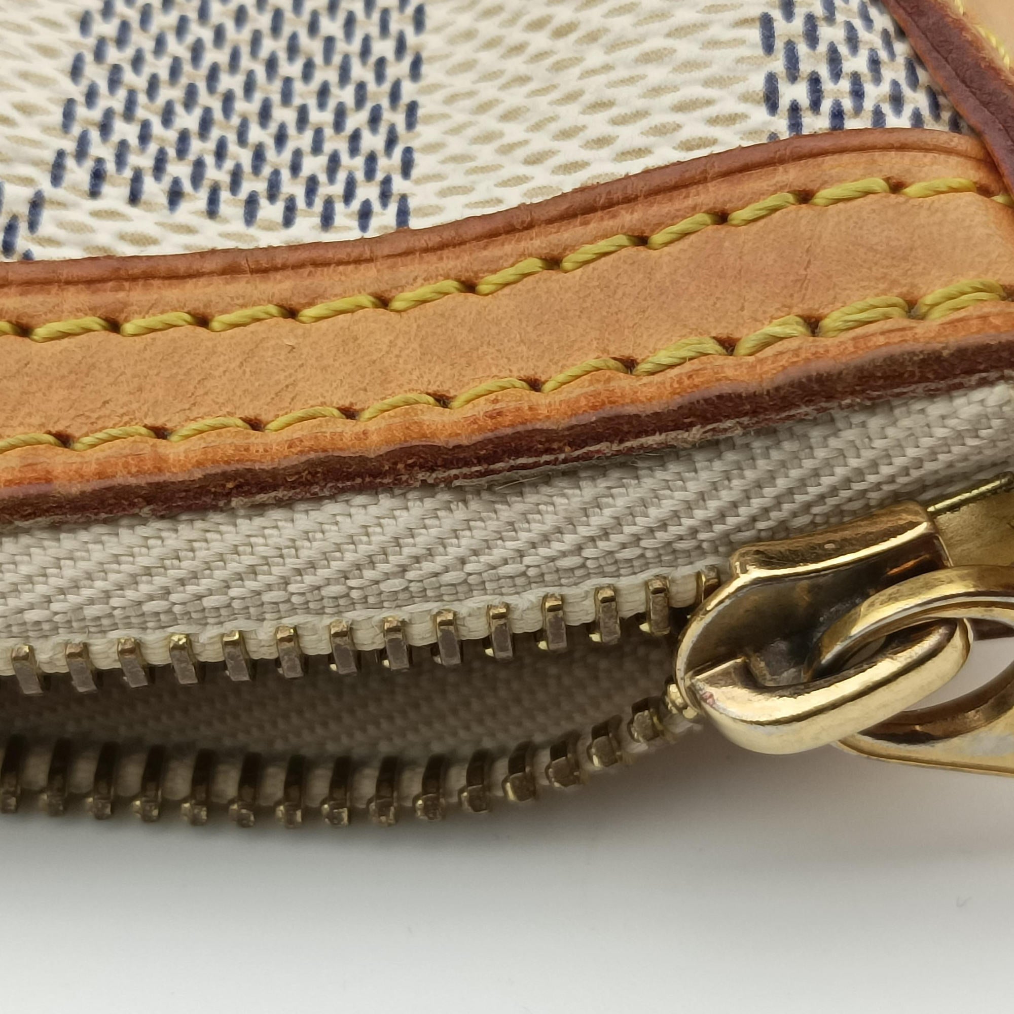 Pre-owned Louis Vuitton SIRACUSA GM AZUR Damier Canvas N41111 shoulderbag | stylenewstar
