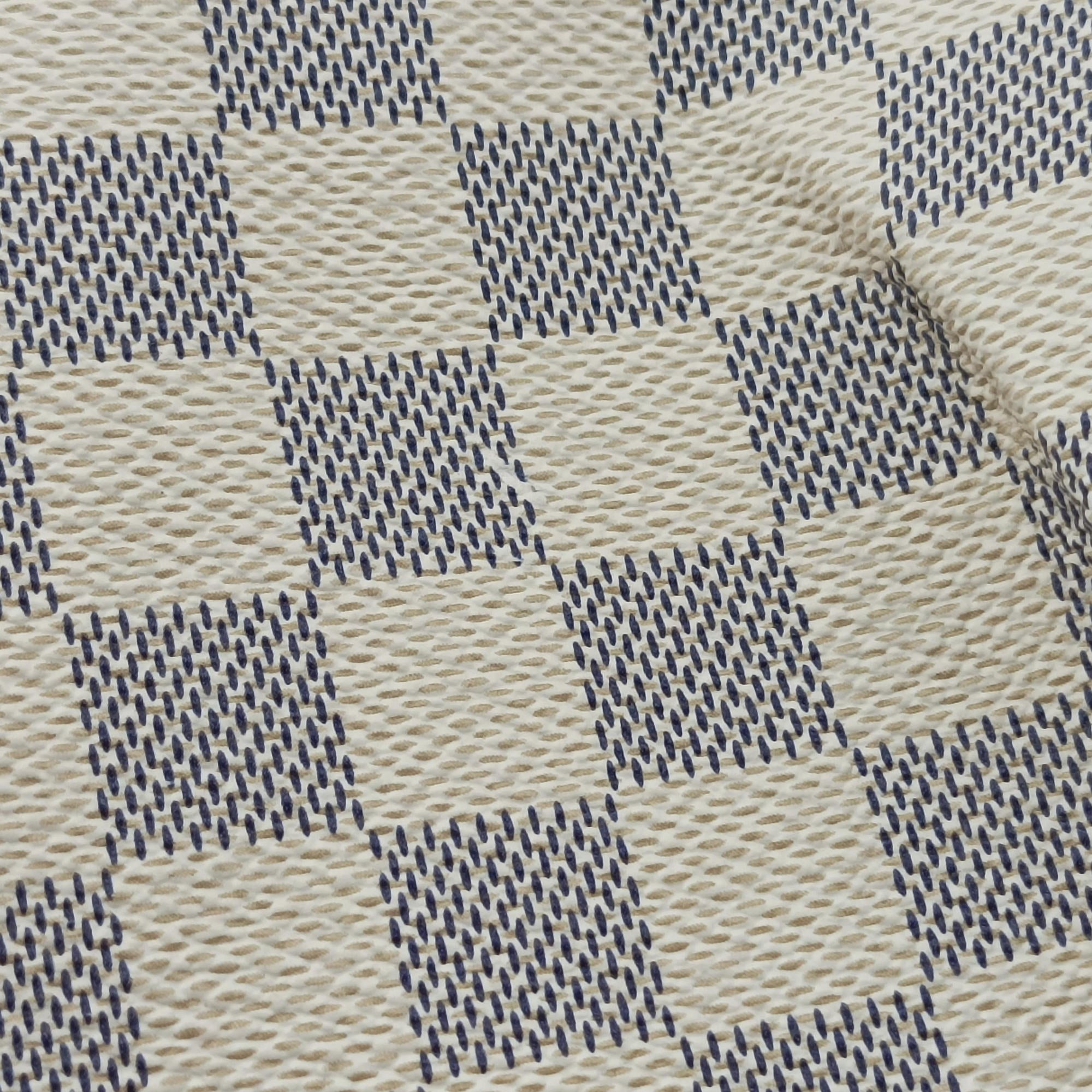Pre-owned Louis Vuitton SIRACUSA GM AZUR Damier Canvas N41111 shoulderbag | stylenewstar