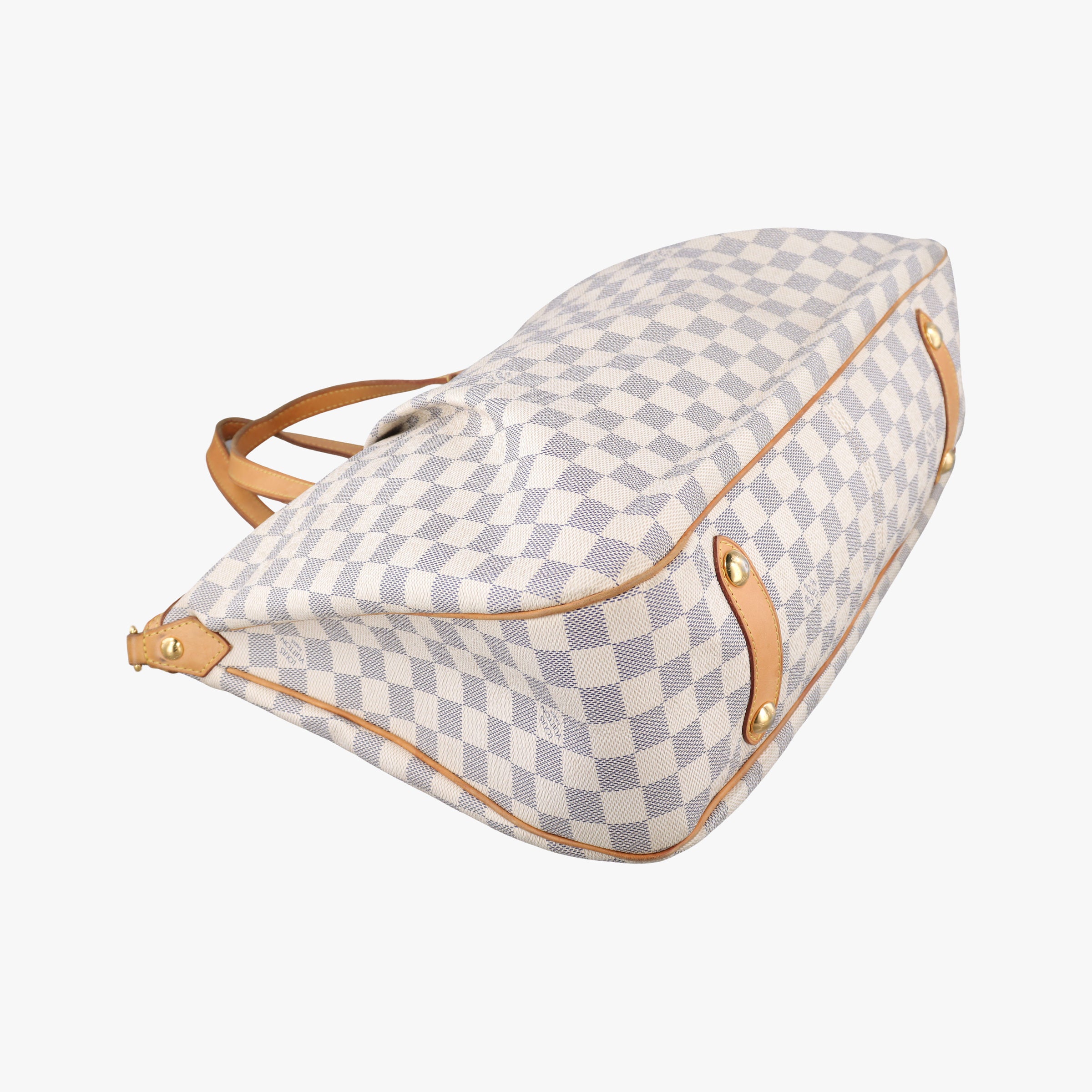 Pre-owned Louis Vuitton SIRACUSA GM AZUR Damier Canvas N41111 shoulderbag | stylenewstar
