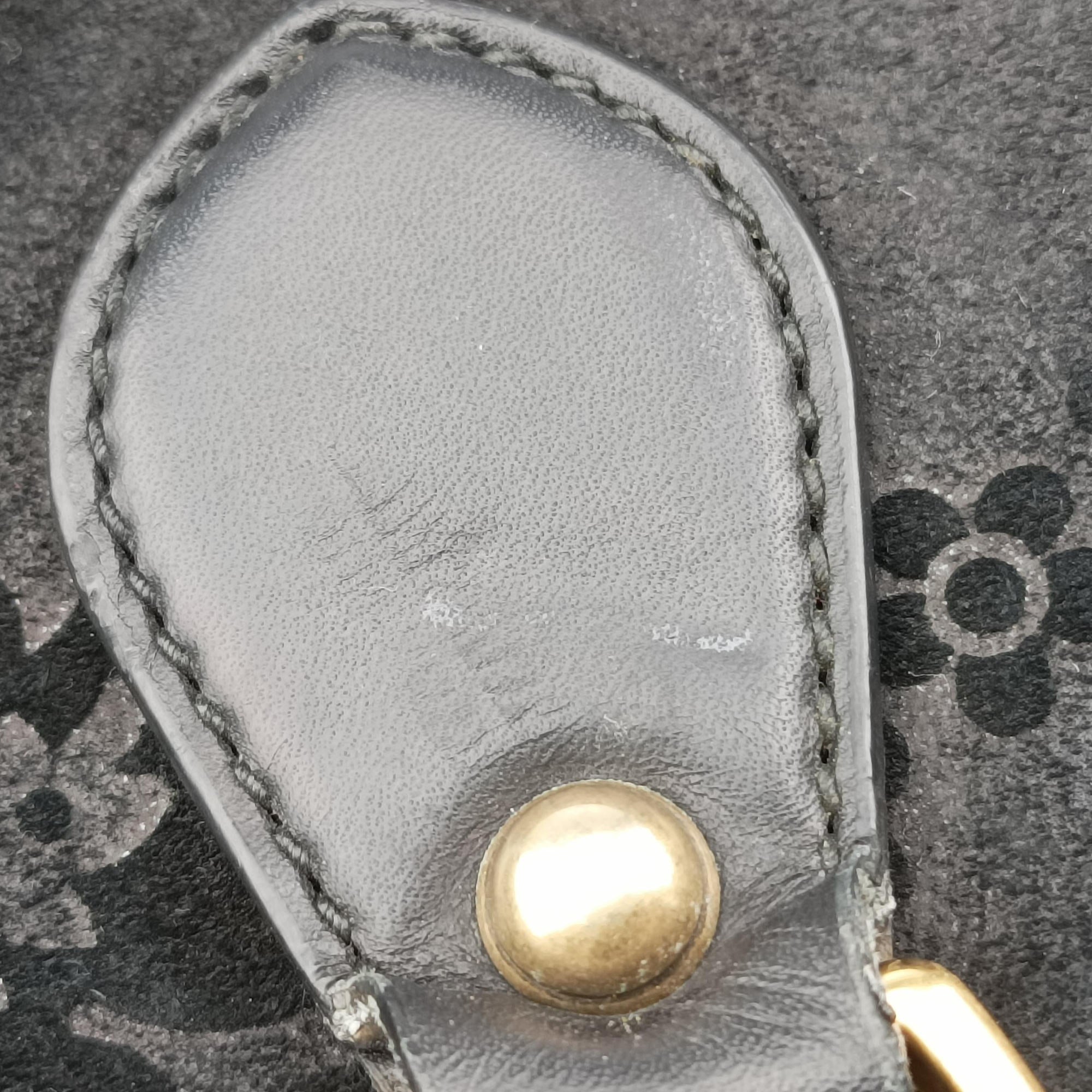 Vintage Gucci Goldmark Top Handle Black Suede 303891 handbag | stylenewstar