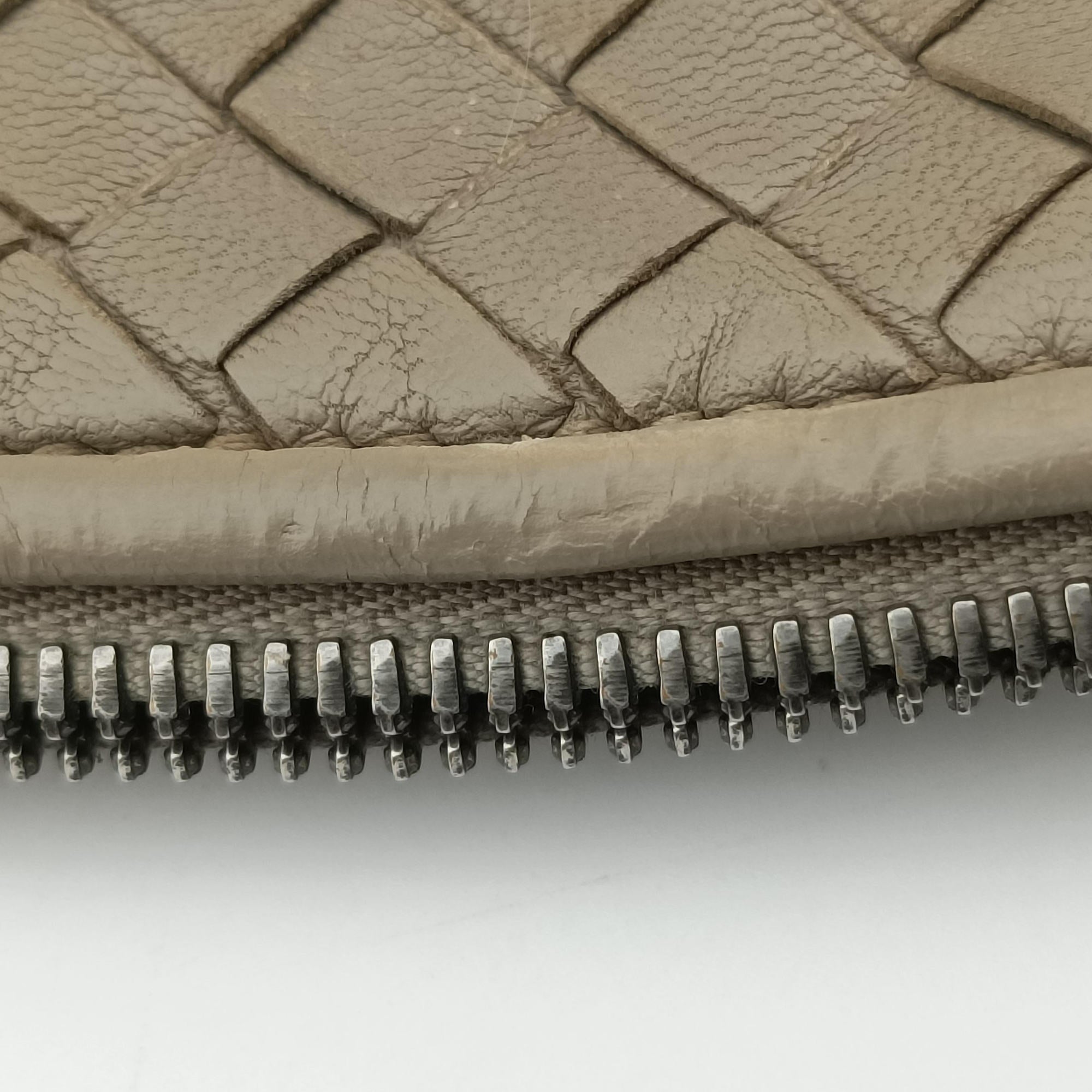 Pre-owned Bottega Veneta Nodini Beige lambskin  shoulderbag | stylenewstar
