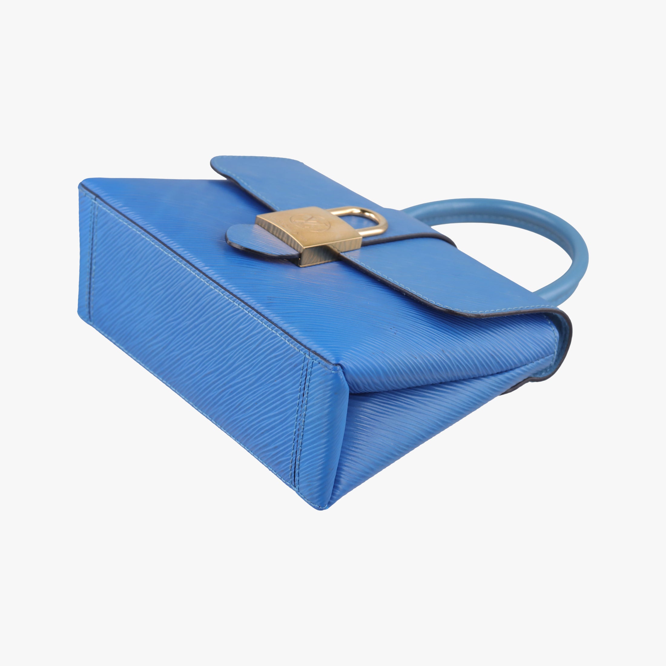 Secondhand Louis Vuitton Locky BB BLEU JEAN Epi M53159 shoulderbag | stylenewstar