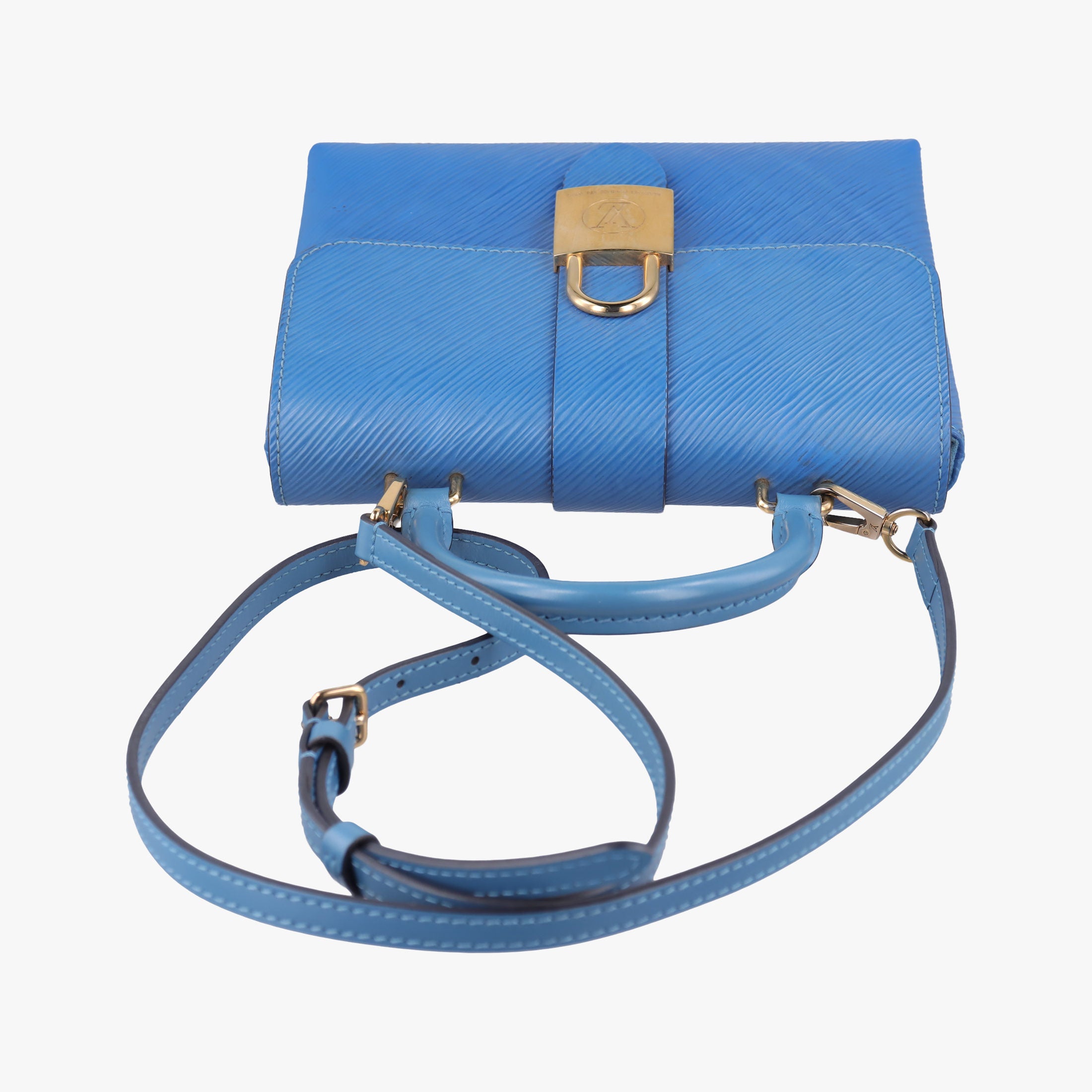 Secondhand Louis Vuitton Locky BB BLEU JEAN Epi M53159 shoulderbag | stylenewstar